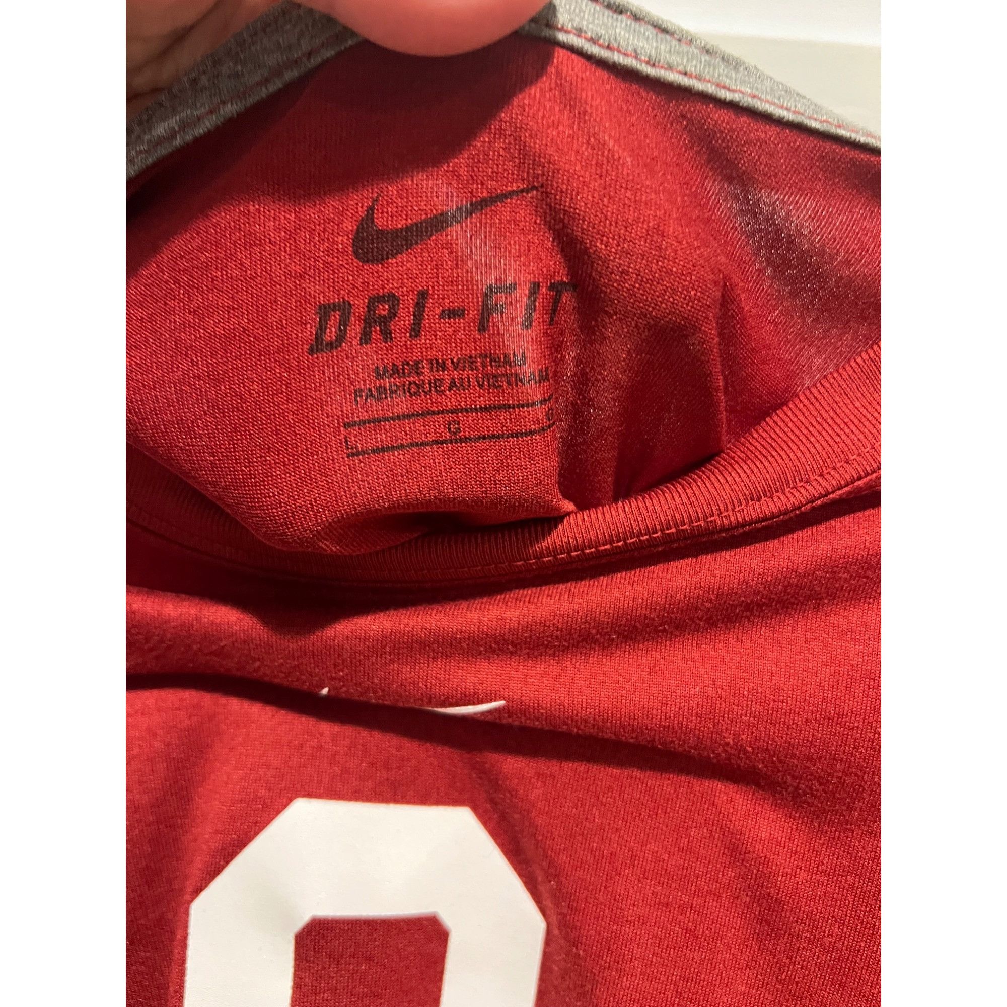 Nike Nike Oklahoma Sooners Shirt - Size L Size US L / EU 52-54 / 3 - 2 Thumbnail