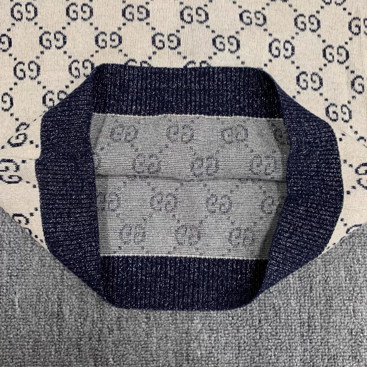 Gucci Gucci GG All Over Print Knit Short Sleeve Size S Size S / US 4 / IT 40 - 9 Thumbnail