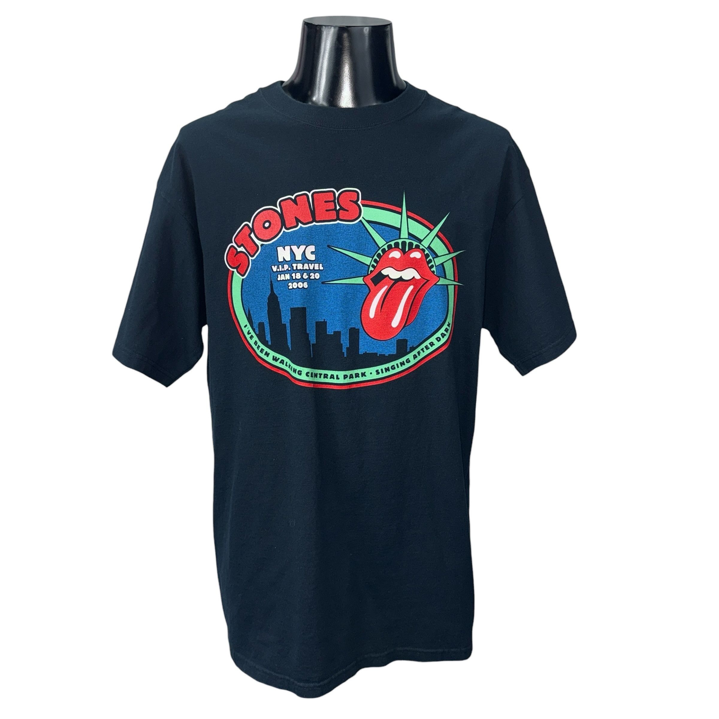 rolling stones ツアーCuba 2016レアサイズL Russel Band Tees × The Rolling Stones The Roling Stones Havana Cuba 2016