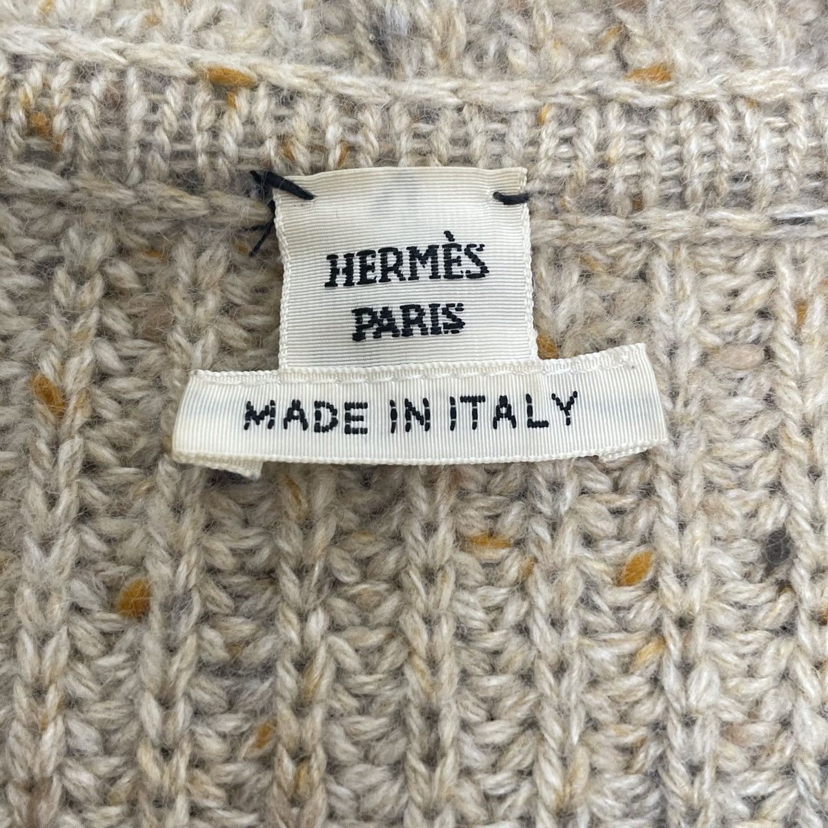 Hermes Hermes Knit Cashmere Hooded Long Sleeve Knit Cardigan K26WX Size XXS / US 00 / IT 34 - 6 Thumbnail