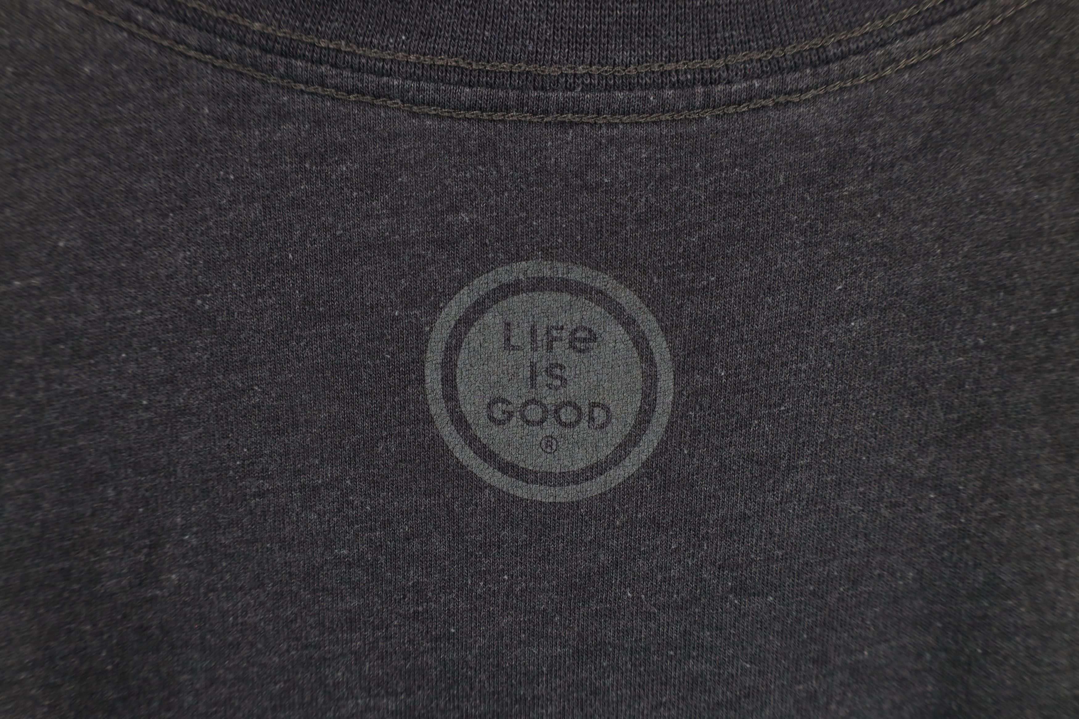 Life is Good × Vintage Life Is Good Out Dose of Iron Golf Crusher T-Shirt Gray Size US XL / EU 56 / 4 - 8 Thumbnail