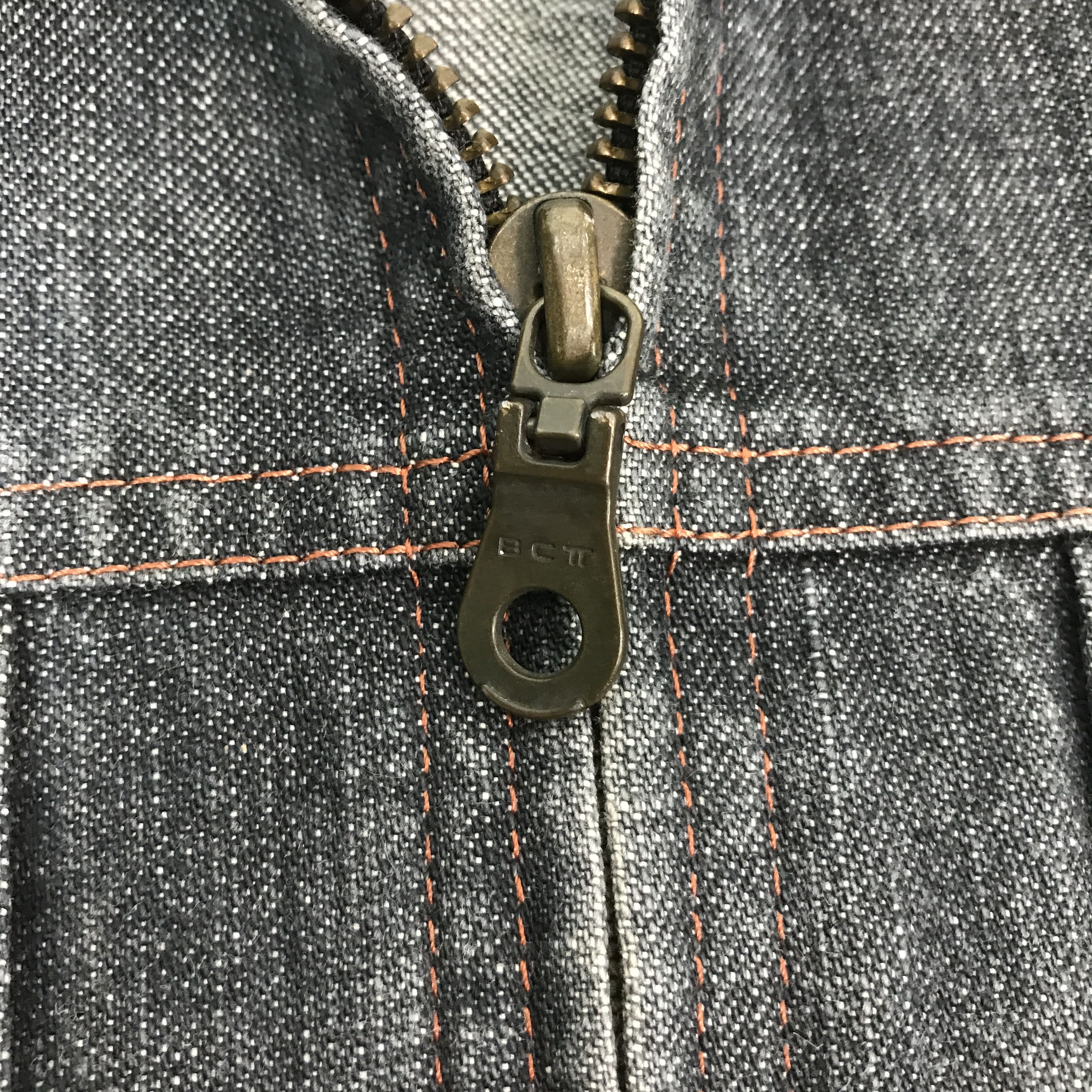 Boycott BOYCOTT JAPAN DENIM ZIP SHIRT JACKET K66B19 Size US M / EU 48-50 / 2 - 8 Thumbnail