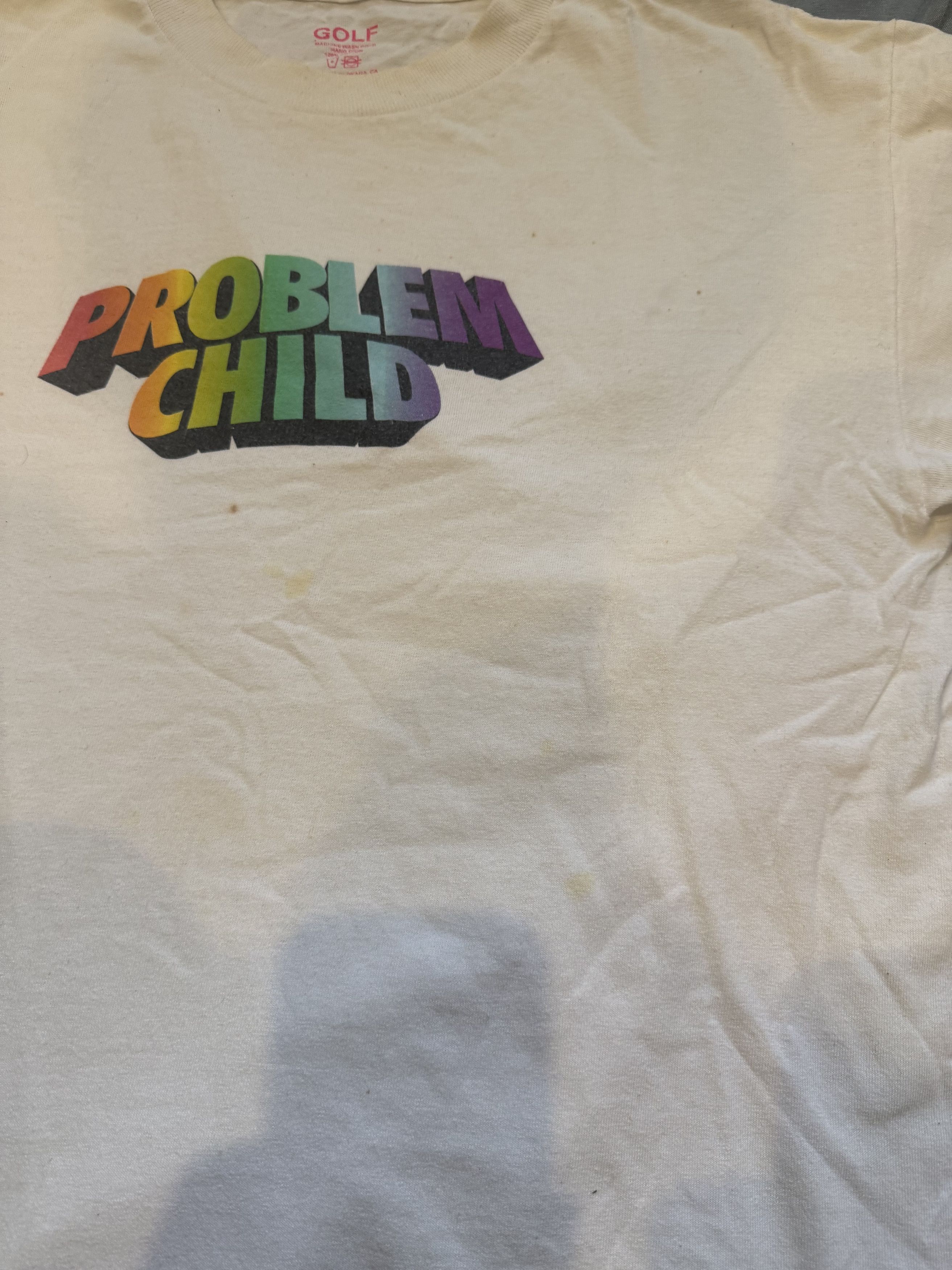 Golf Wang Problem Child T-shirt Size US M / EU 48-50 / 2 - 5 Thumbnail