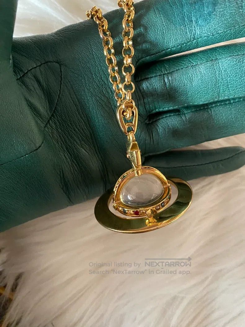 Vivienne Westwood Vivienne Westwood Large gold orb necklace Size ONE SIZE - 2 Thumbnail