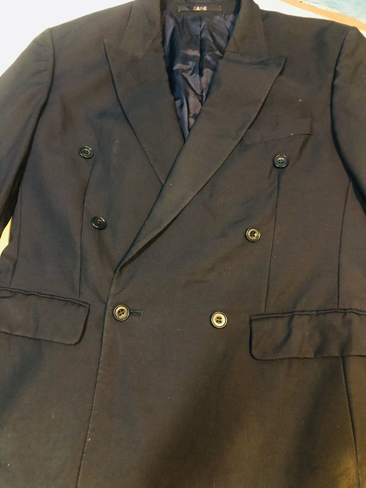 DAKS Daks Heavy Coat (15) Size US L / EU 52-54 / 3 - 3 Thumbnail