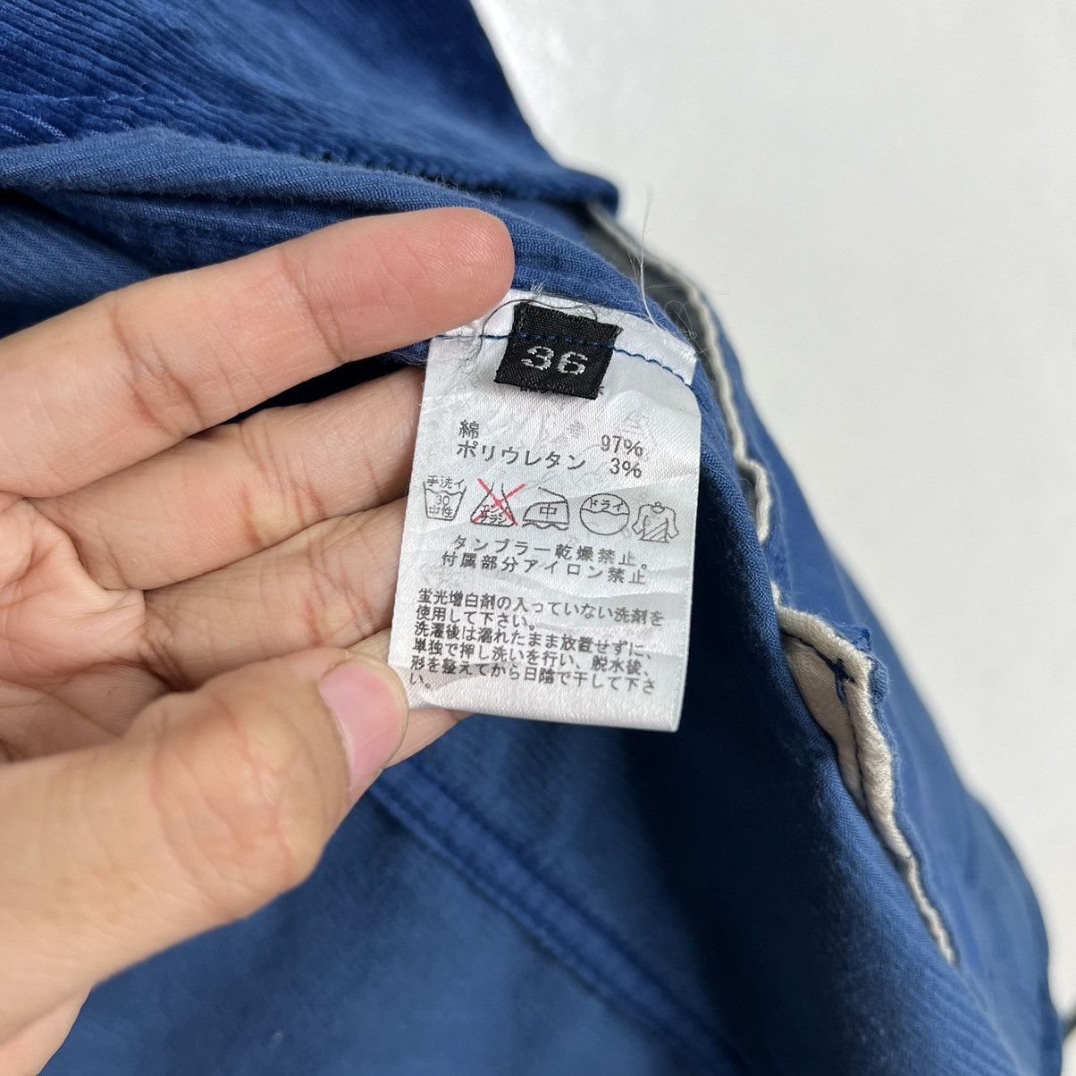 KURO KURO CORDUROY MODERN INDIGO JACKET MADE IN JAPAN Size US S / EU 44-46 / 1 - 15 Thumbnail