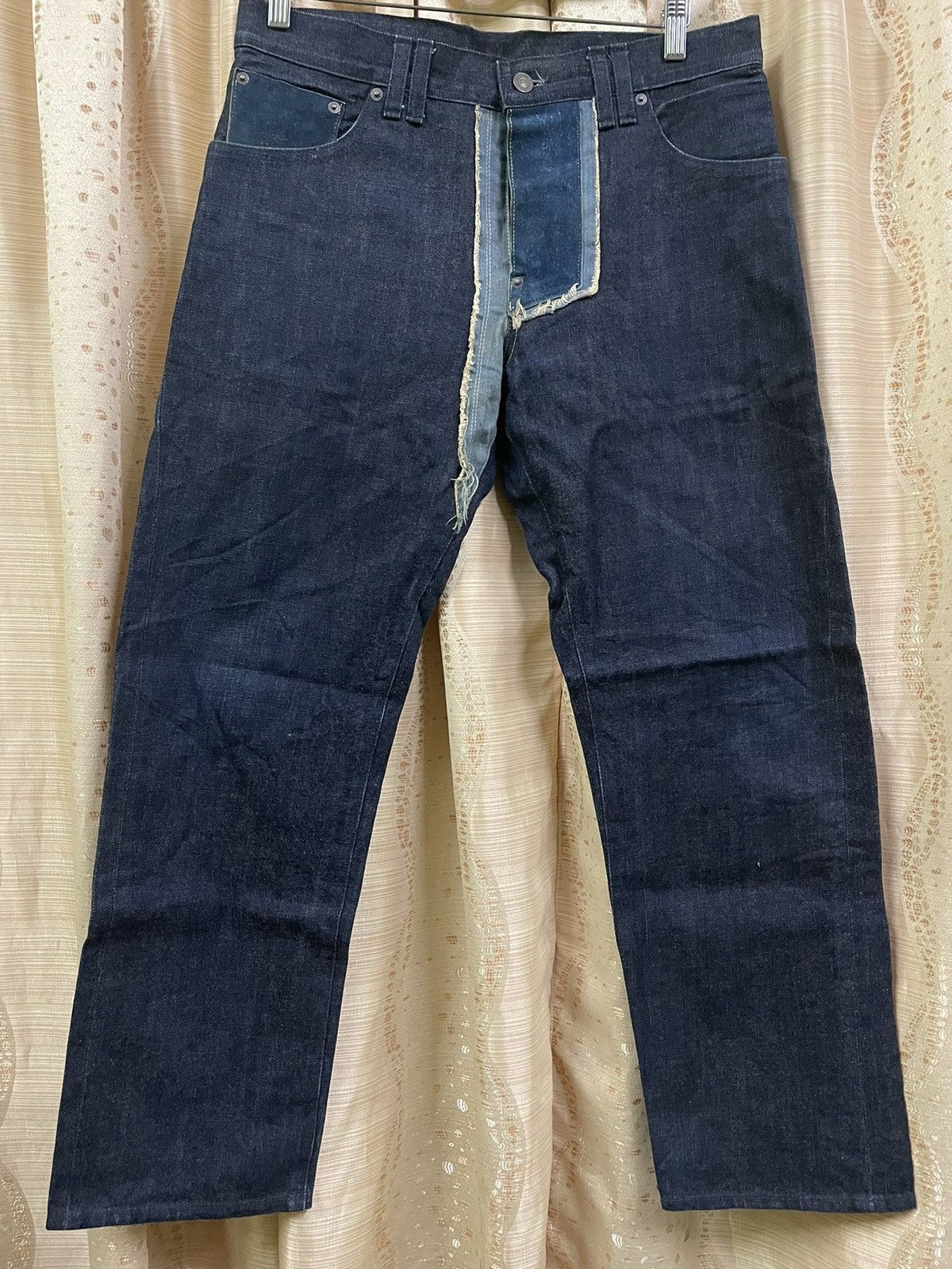 Levi's Levis Red Loop with Leather Patch very Rare Size US 33 - 2 Thumbnail