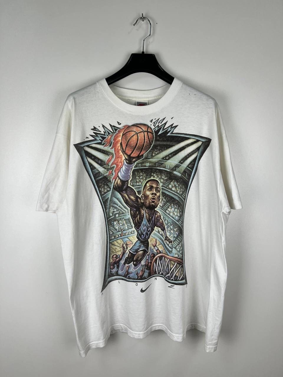 Nike Alonzo 90s Basketball vintage t-shirts size XL