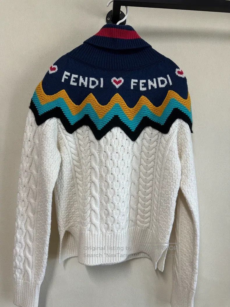 Fendi Fendi Sweater Size XS / US 0-2 / IT 36-38 - 2 Thumbnail