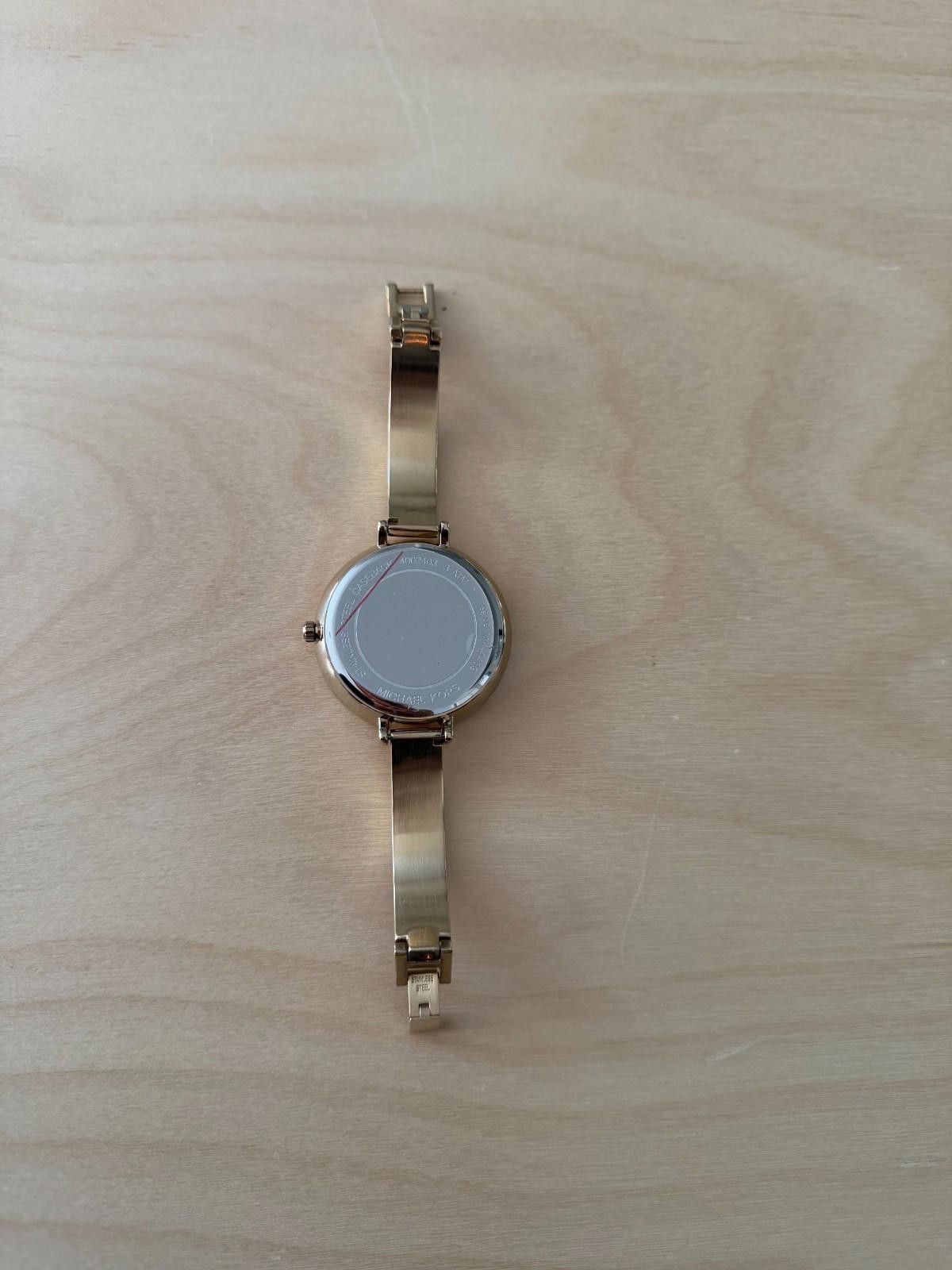 Michael Kors Michael Kors Pave Gold Stainless Crystal Logo Women’s Watch Size ONE SIZE - 6 Thumbnail