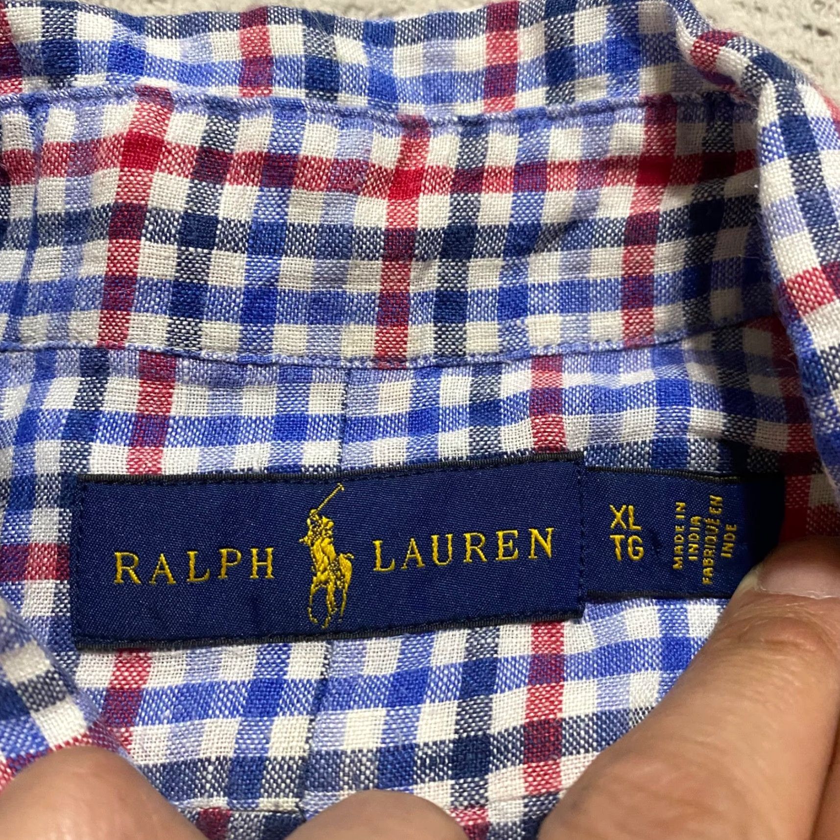 Ralph Lauren Ralph Lauren Mens XL Shirt Multicolor Plaid Check Long Sleeve Button-Down Collar Size US XL / EU 56 / 4 - 3 Thumbnail