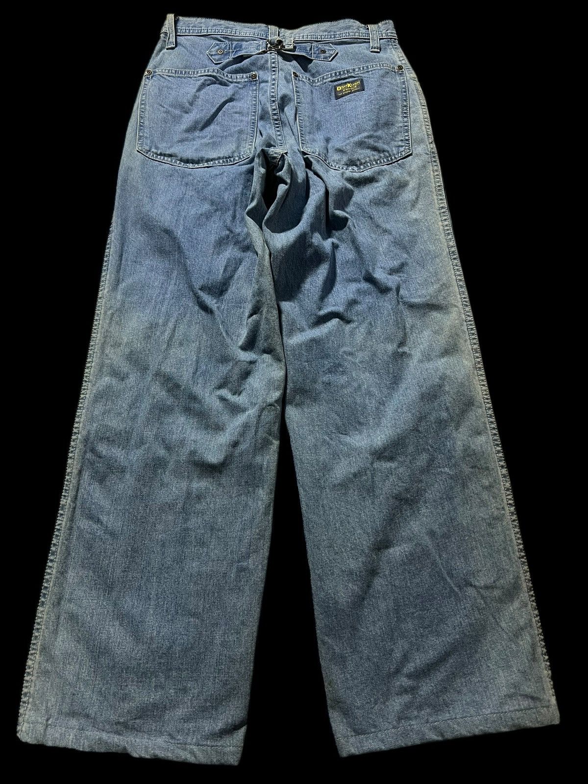 If Six Was Nine × Oshkosh 💥Baggy💥Vintage 90’s Oshkosh Mud Wash Backle Back Jeans Size US 28 / EU 44 - 2 Thumbnail