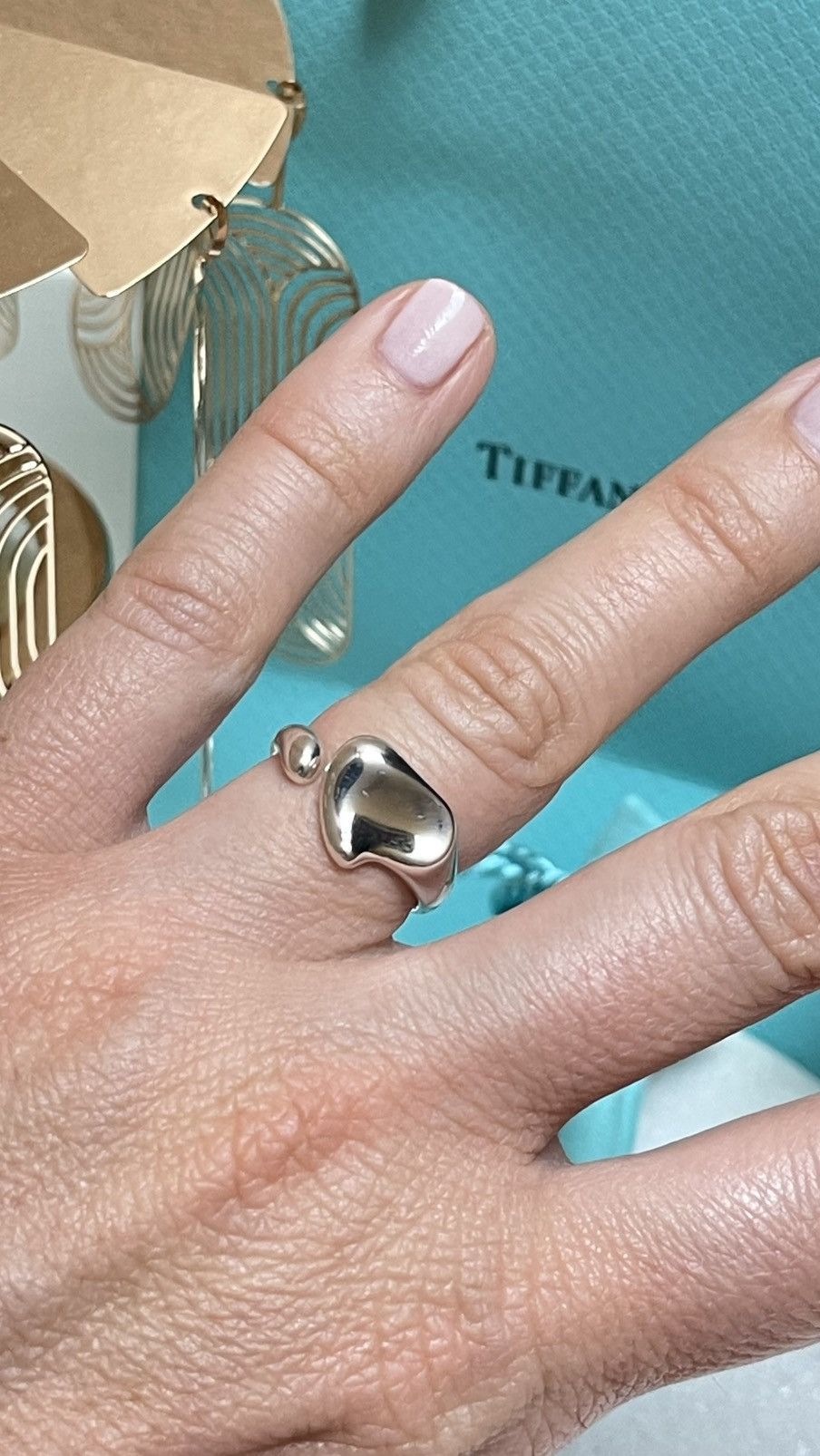 Tiffany & Co. Tiffany & Co. Full Heart Ring Silver size 5 NEW $499 Size ONE SIZE - 4 Thumbnail