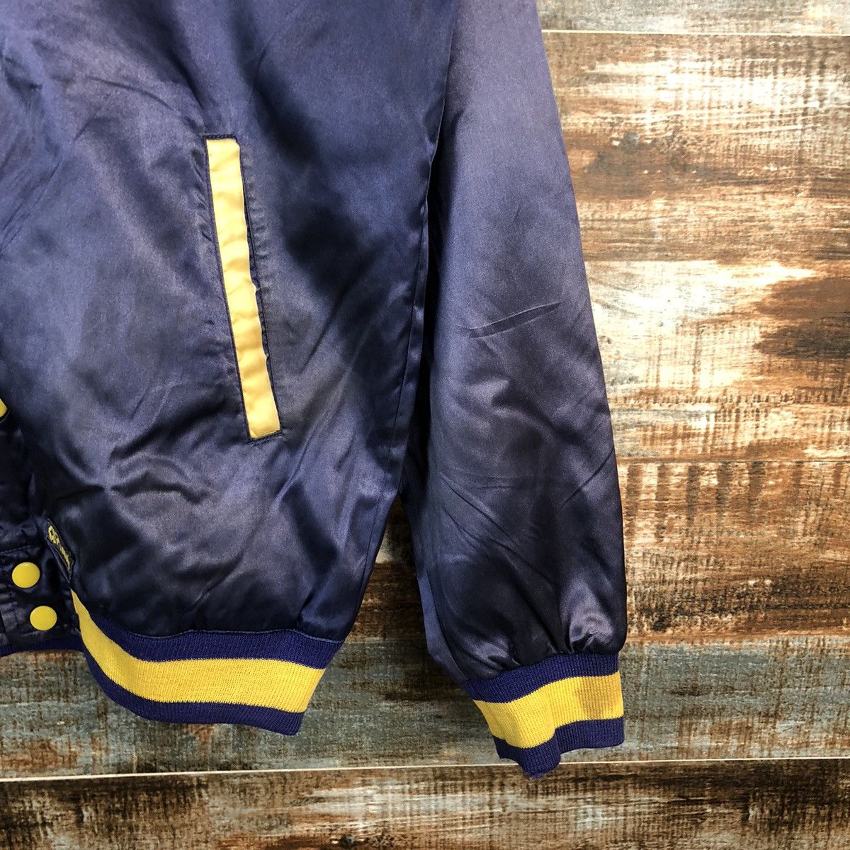 Spalding Spalding vintage sweater Blue Bombers Jacket #A2308 Size US L / EU 52-54 / 3 - 8 Thumbnail