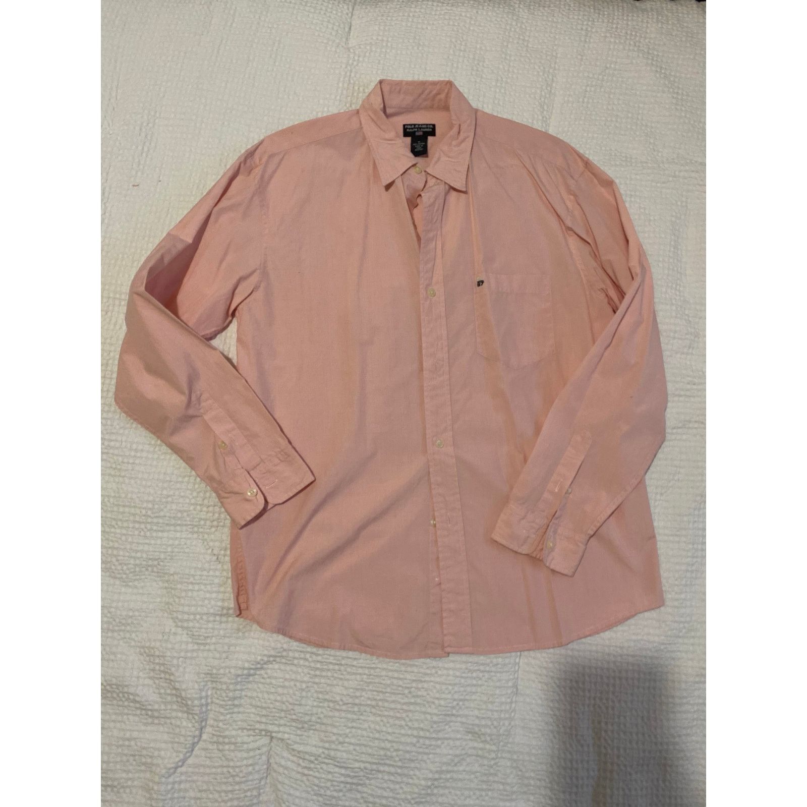 Ralph Lauren Ralph Lauren Shirt Mens M pink Embroidered RL67 Size US M / EU 48-50 / 2 - 1 Thumbnail