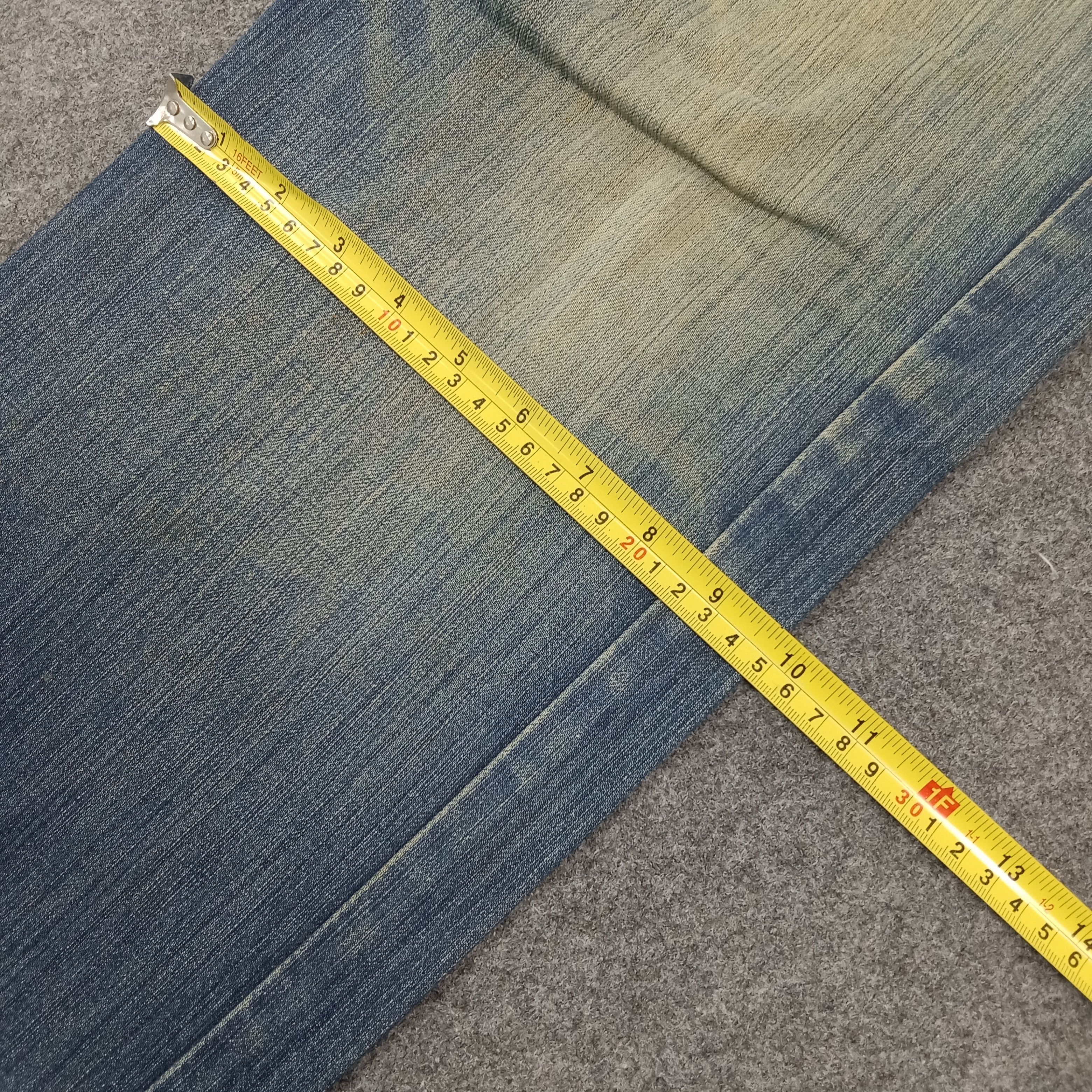 Stussy Stussy Authentic American Custom Logo Denim Jeans C265N5 Size US 34 / EU 50 - 13 Thumbnail