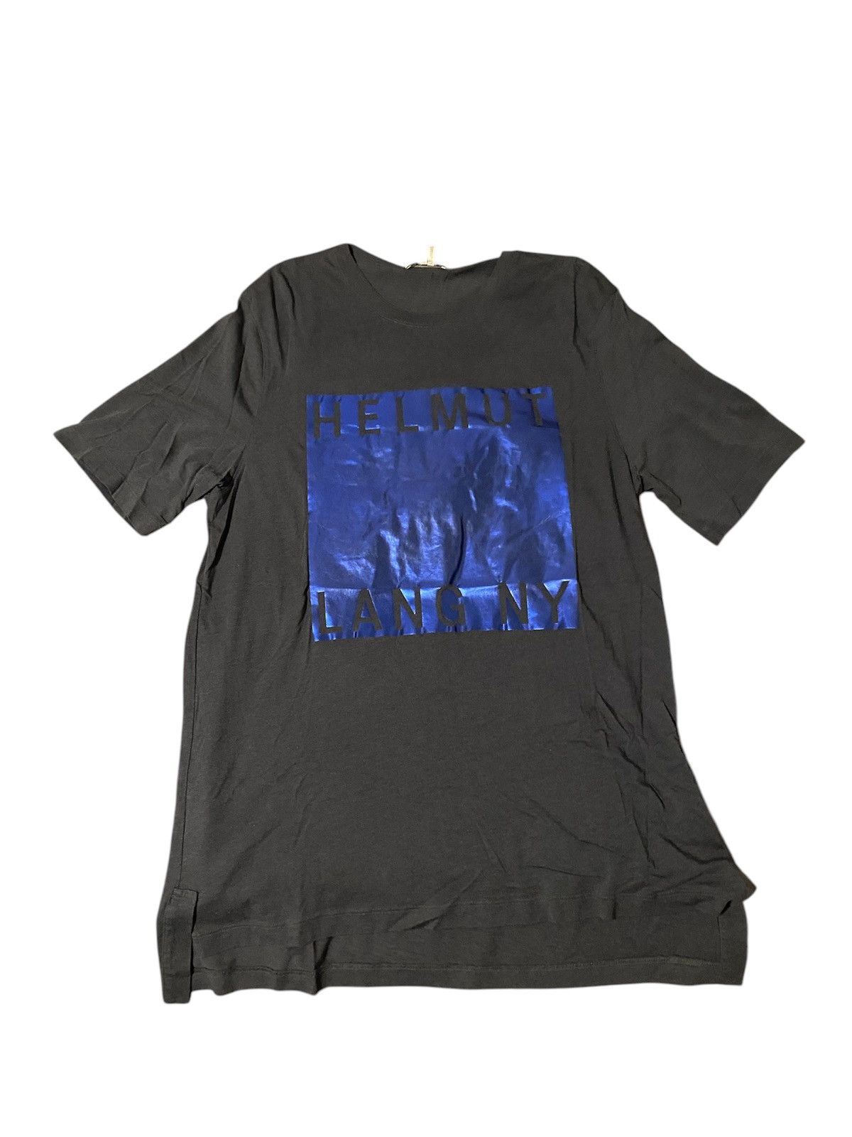 Helmut Lang Helmut Lang Box-Fit Film-Print Logo T-Shirt size XL Size US XL / EU 56 / 4 - 1 Thumbnail