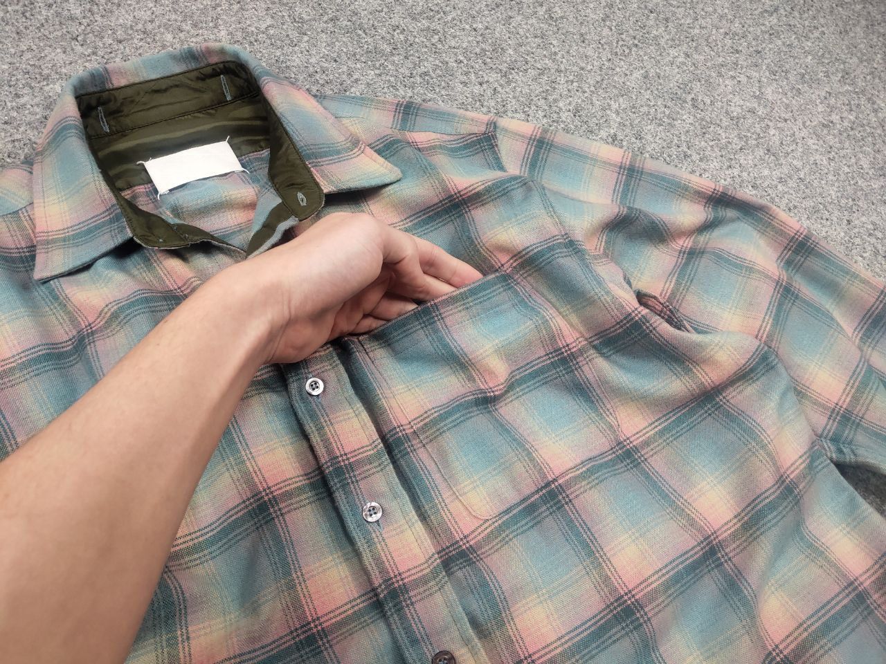 Maison Margiela Maison Margiela by Pendleton wool Blend Flannel Shirt Size US L / EU 52-54 / 3 - 12 Thumbnail