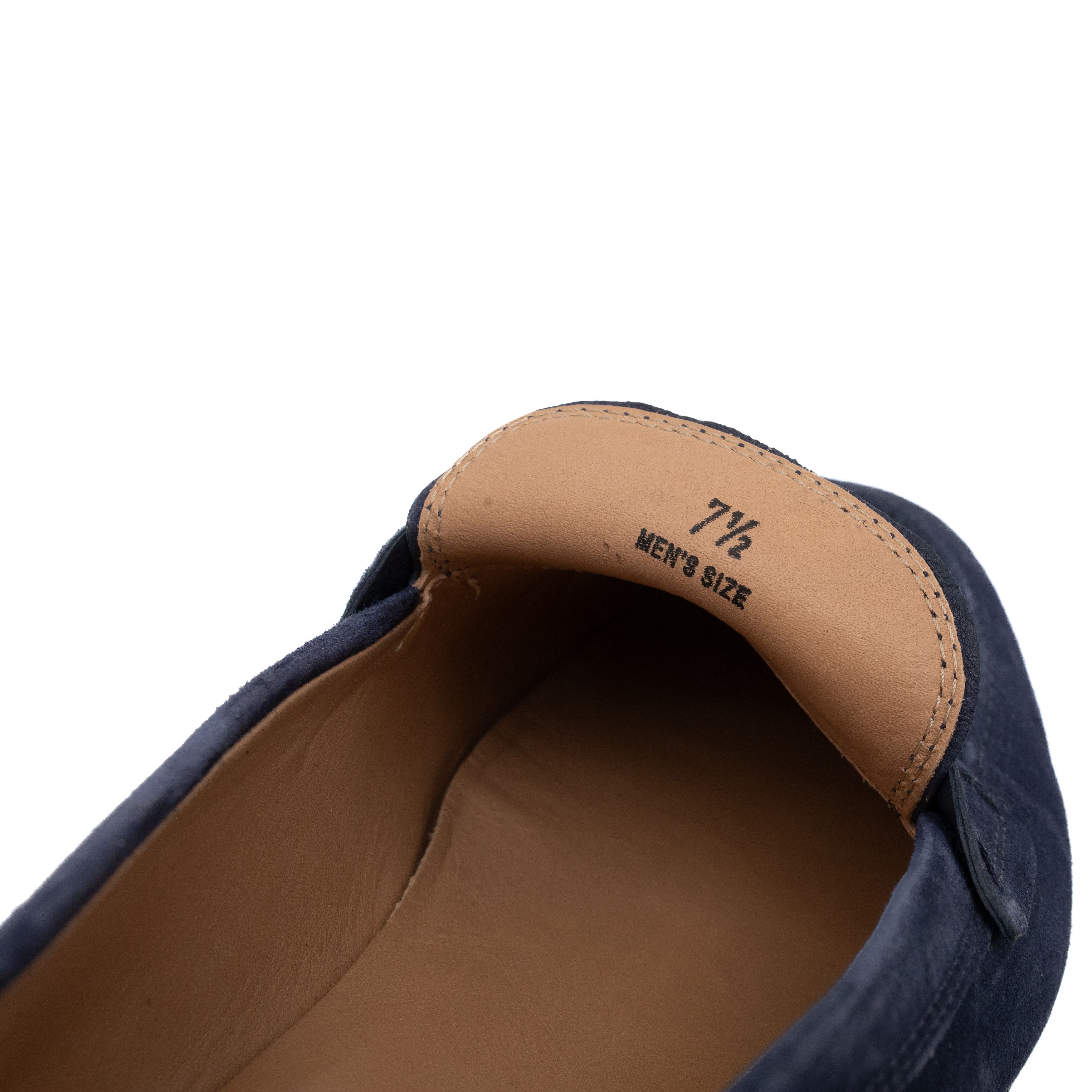 Tod's TOD’S Blue Suede Penny Loafers Size US 8.5 / EU 41-42 - 9 Thumbnail