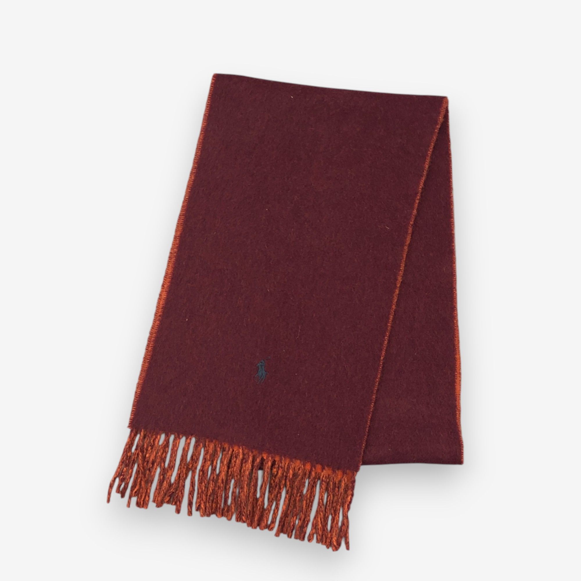 Polo Ralph Lauren Vintage Polo Ralph Lauren Scarf Muffler Wool Scarves Size ONE SIZE - 4 Thumbnail