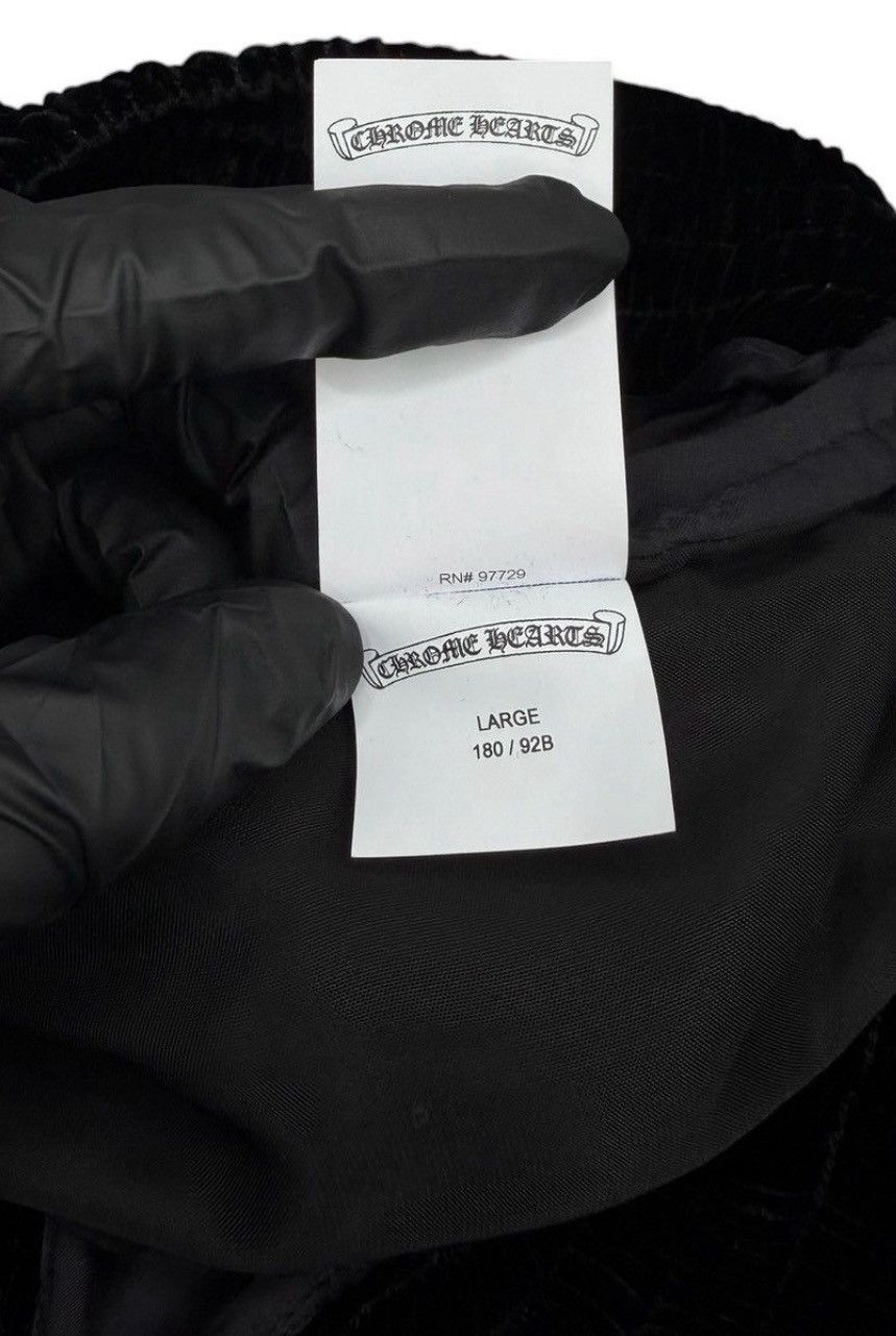 Chrome Hearts Chrome Hearts Velour leather track pants velvet So It Goes Size US 34 / EU 50 - 6 Thumbnail