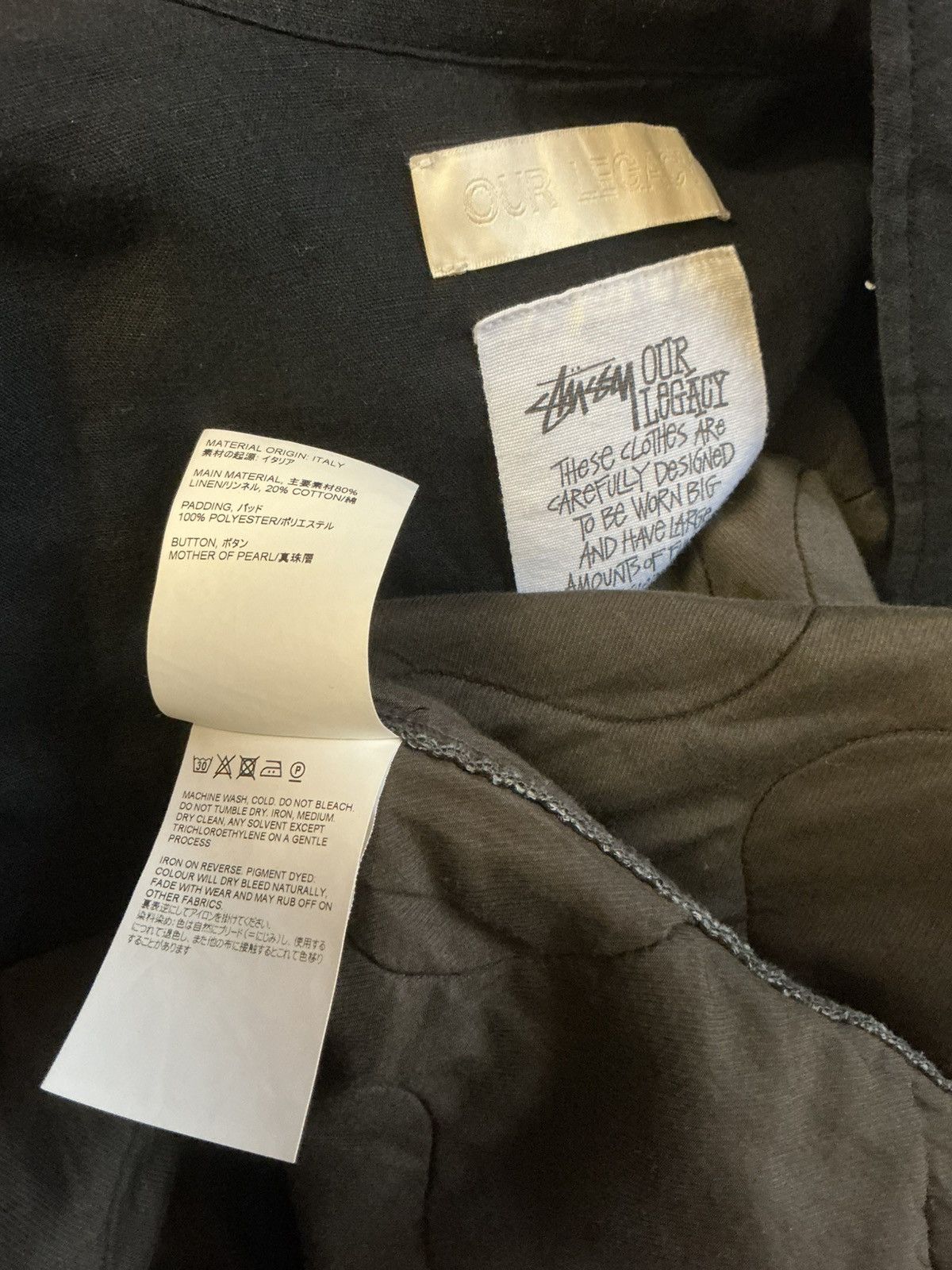 Our Legacy × Stussy Our Legacy x Stussy Surfman Borrowed Jacket Size US S / EU 44-46 / 1 - 4 Thumbnail