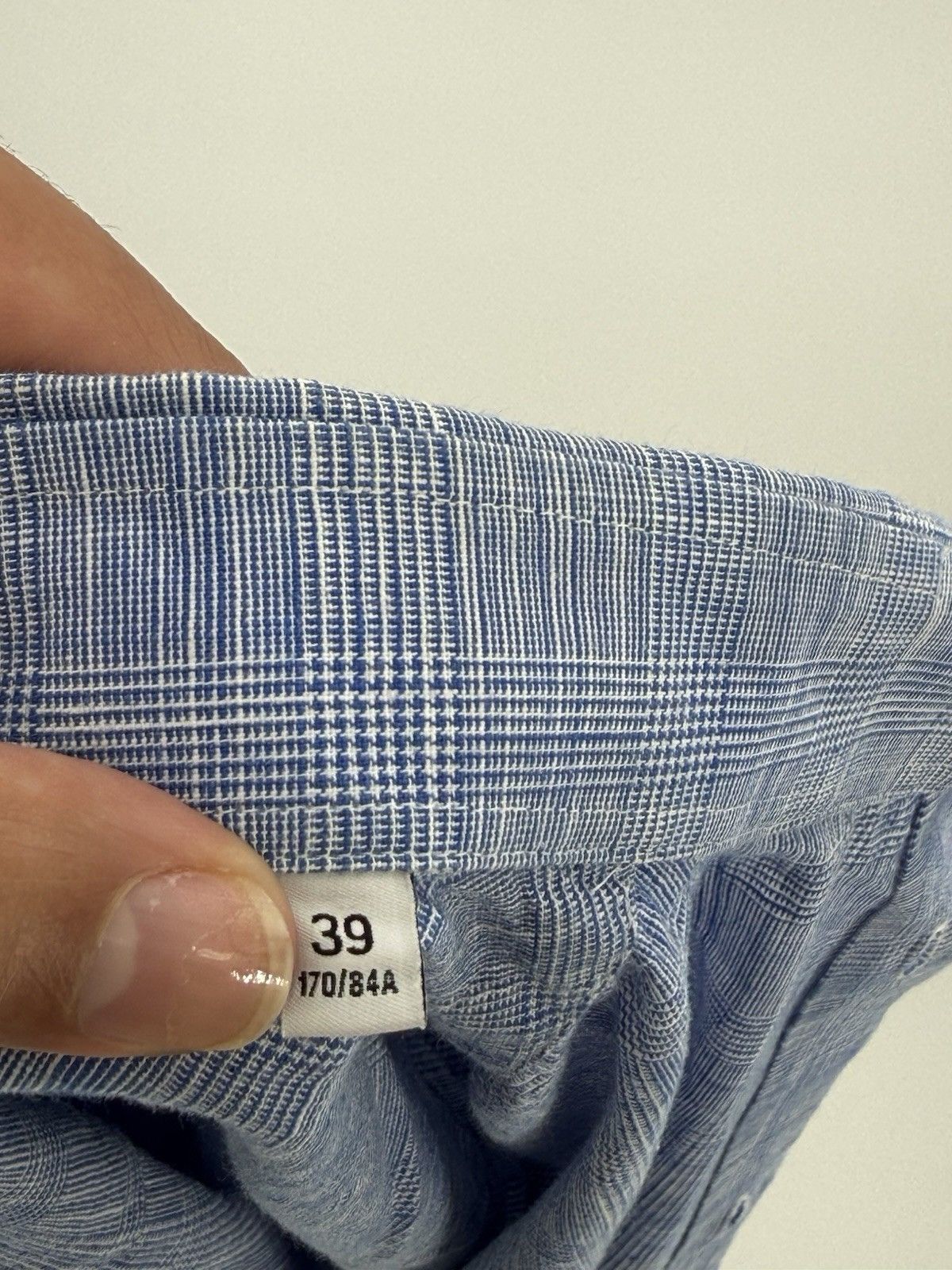 Versace Men’s Versace Collection Blue LS Button Down Shirt Size M 39 Size US M / EU 48-50 / 2 - 5 Thumbnail