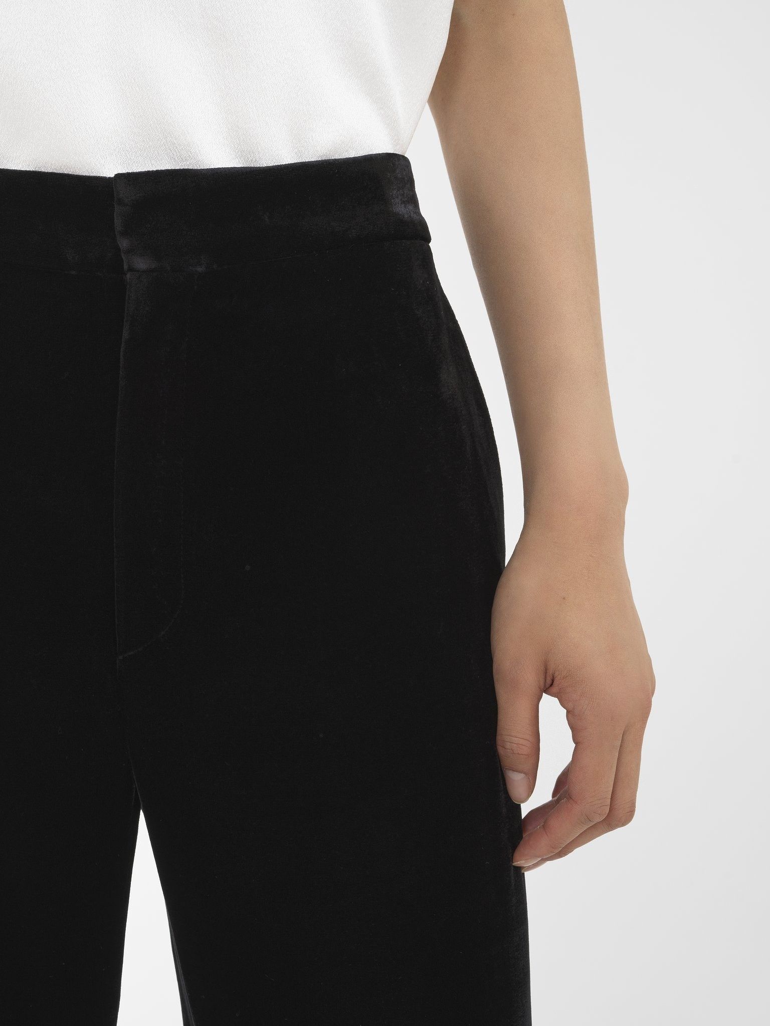 Chloe o1loc1c0325 CHC24 Trouser in Black Size 27" / US 4 / IT 40 - 6 Thumbnail