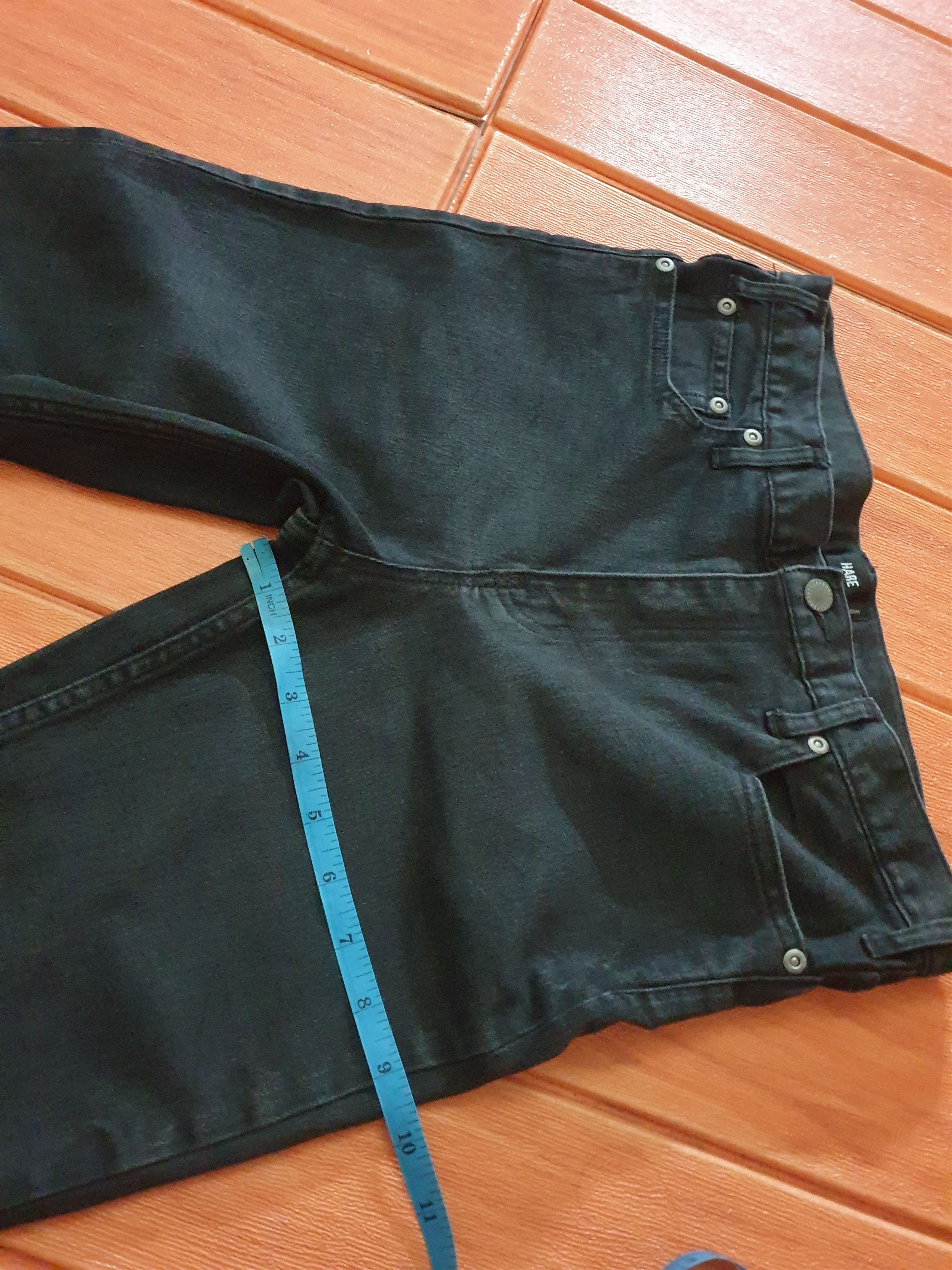 HARE Hare Japanese brand black colour pant Size US 30 / EU 46 - 8 Thumbnail