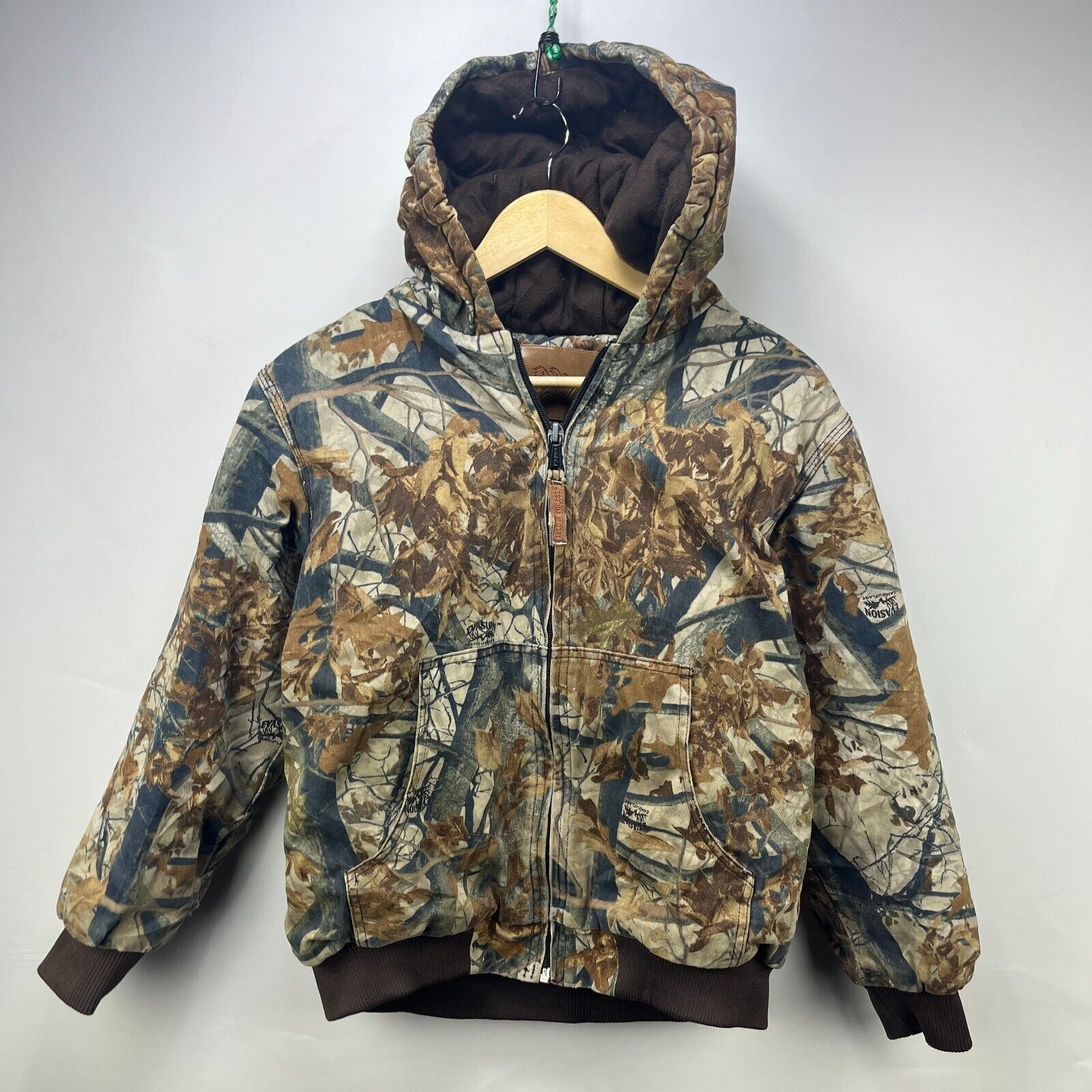 Vintage Vintage Camo Hooded Real Tree Jacket XS Size US XS / EU 42 / 0 - 1 Thumbnail