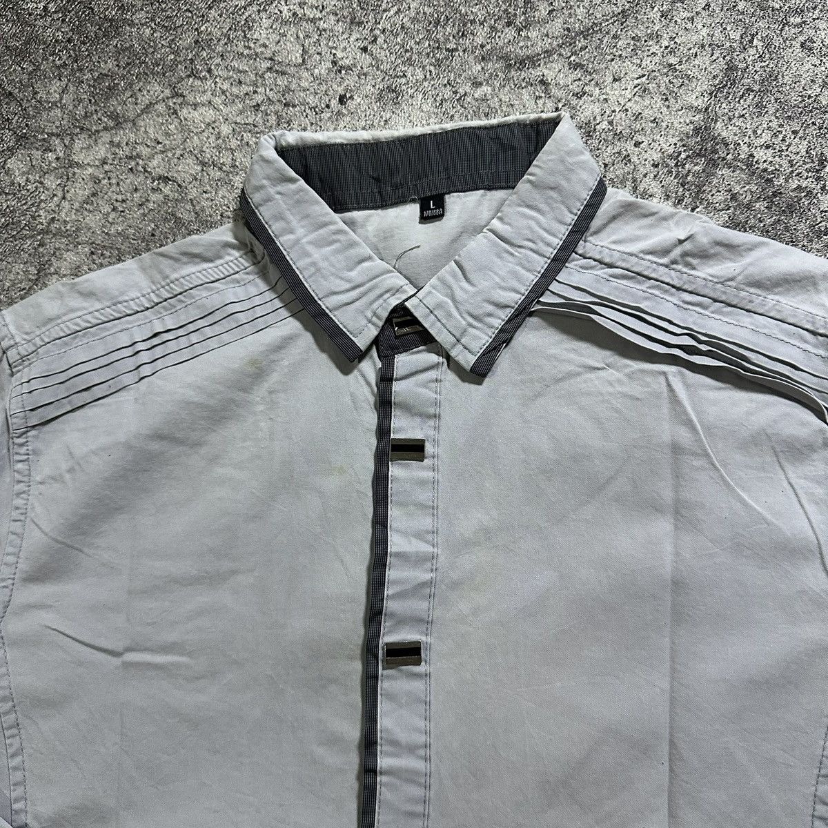 Issey Miyake Japanese Brand Button Up Shirt Issey Miyake Style Size US M / EU 48-50 / 2 - 3 Thumbnail