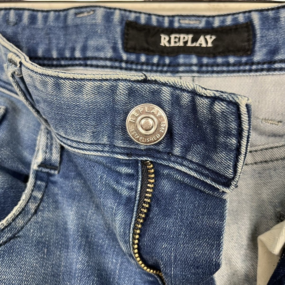 Replay Vintage Replay Distressed Denim Jeans Size US 32 / EU 48 - 17 Thumbnail