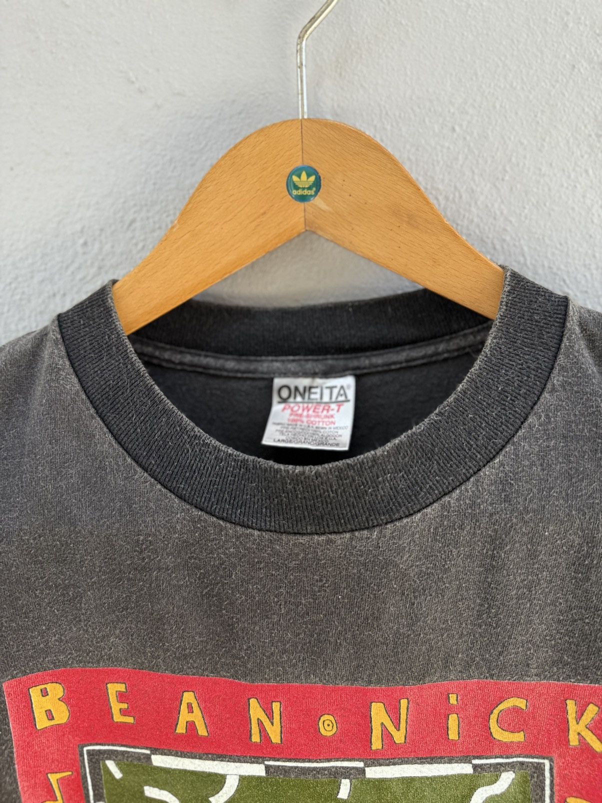Band Tees Thrashed Vintage 90s Art Bean Nick By Robert D. Raadel Tee Size US L / EU 52-54 / 3 - 5 Thumbnail