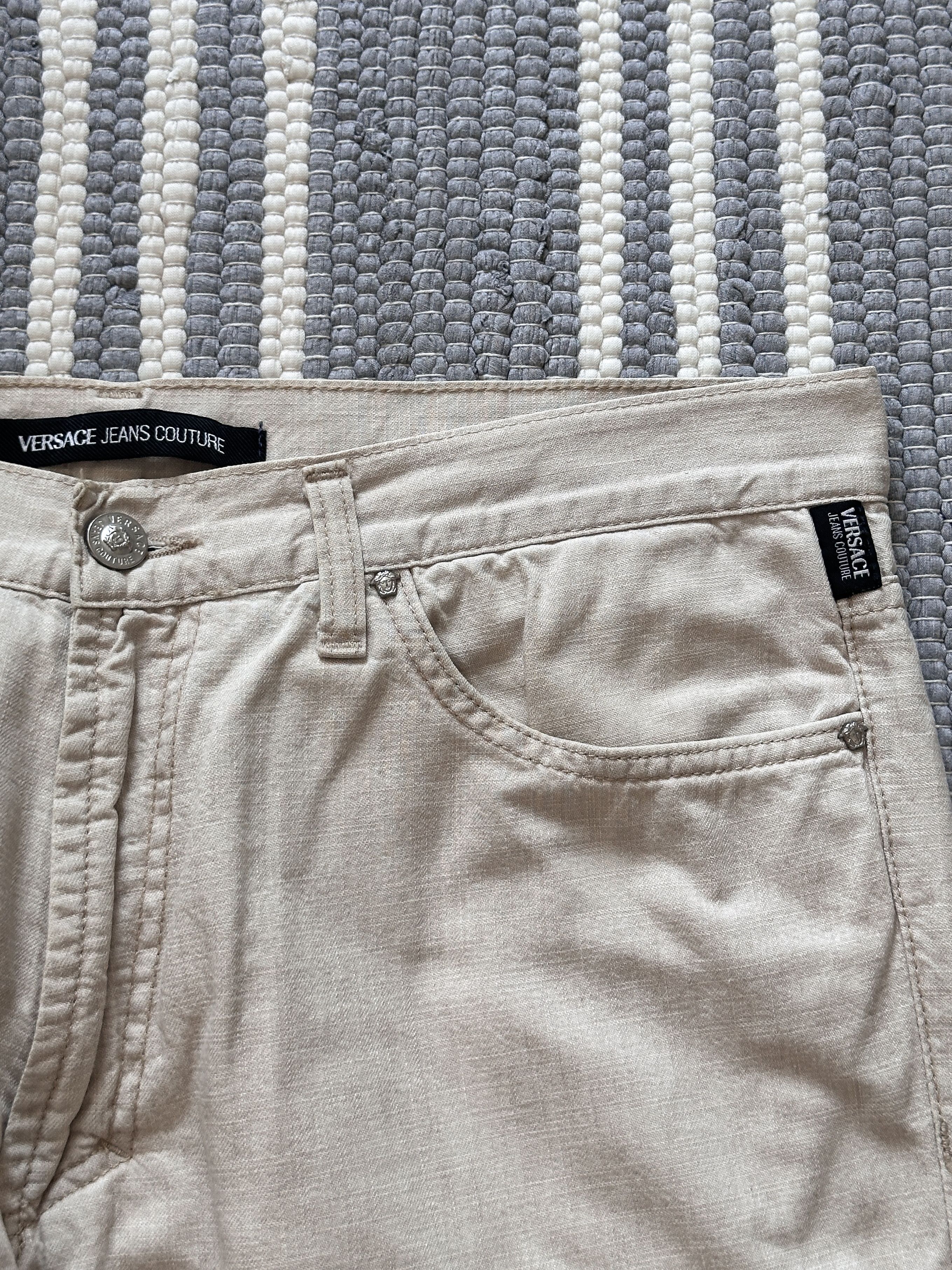 Versace Jeans Couture Versace Jeans Couture Beige Pants Trousers Size US 34 / EU 50 - 6 Thumbnail