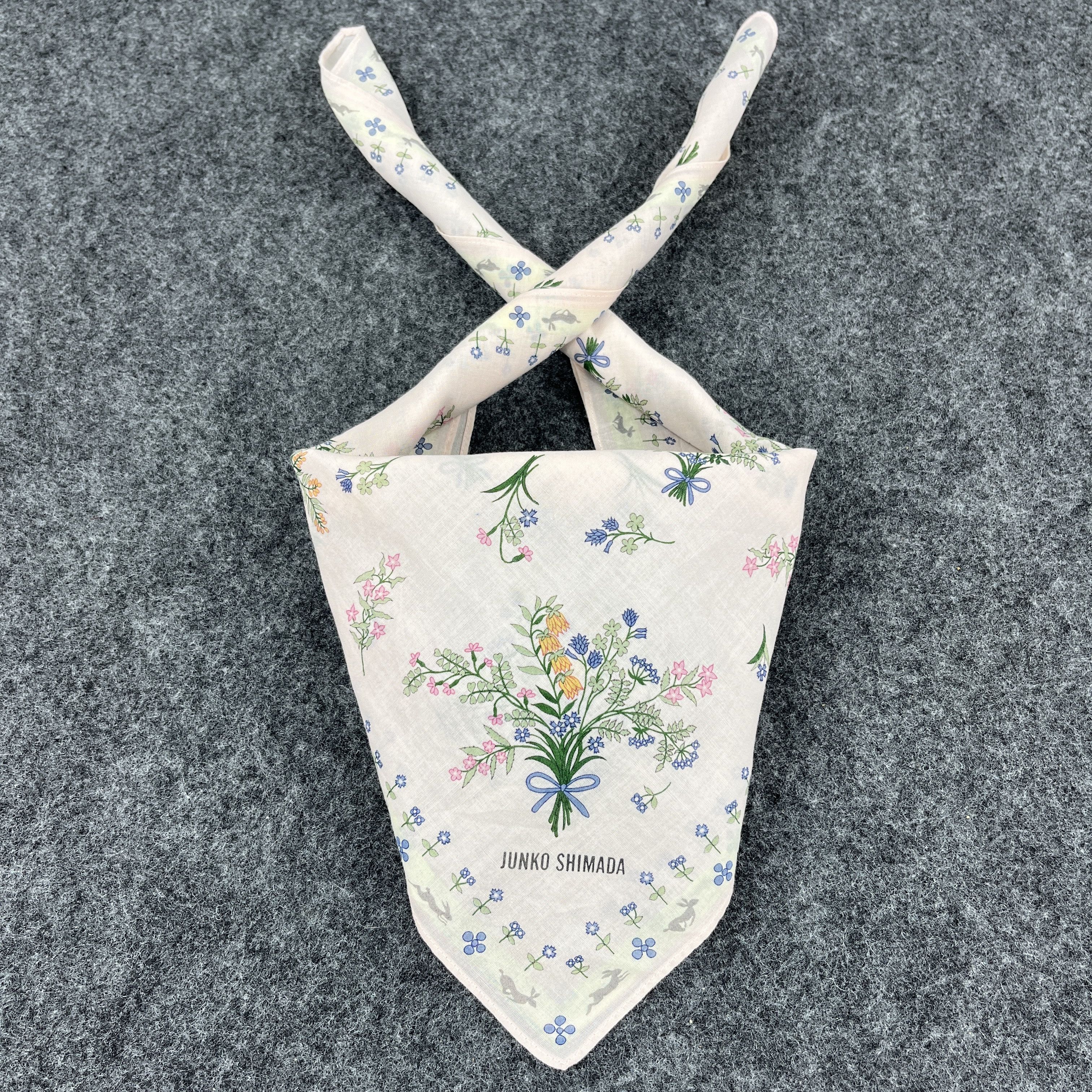Japanese Brand Junko Shimada Handkerchief Neckerchief Bandana B340 Size ONE SIZE - 1 Thumbnail