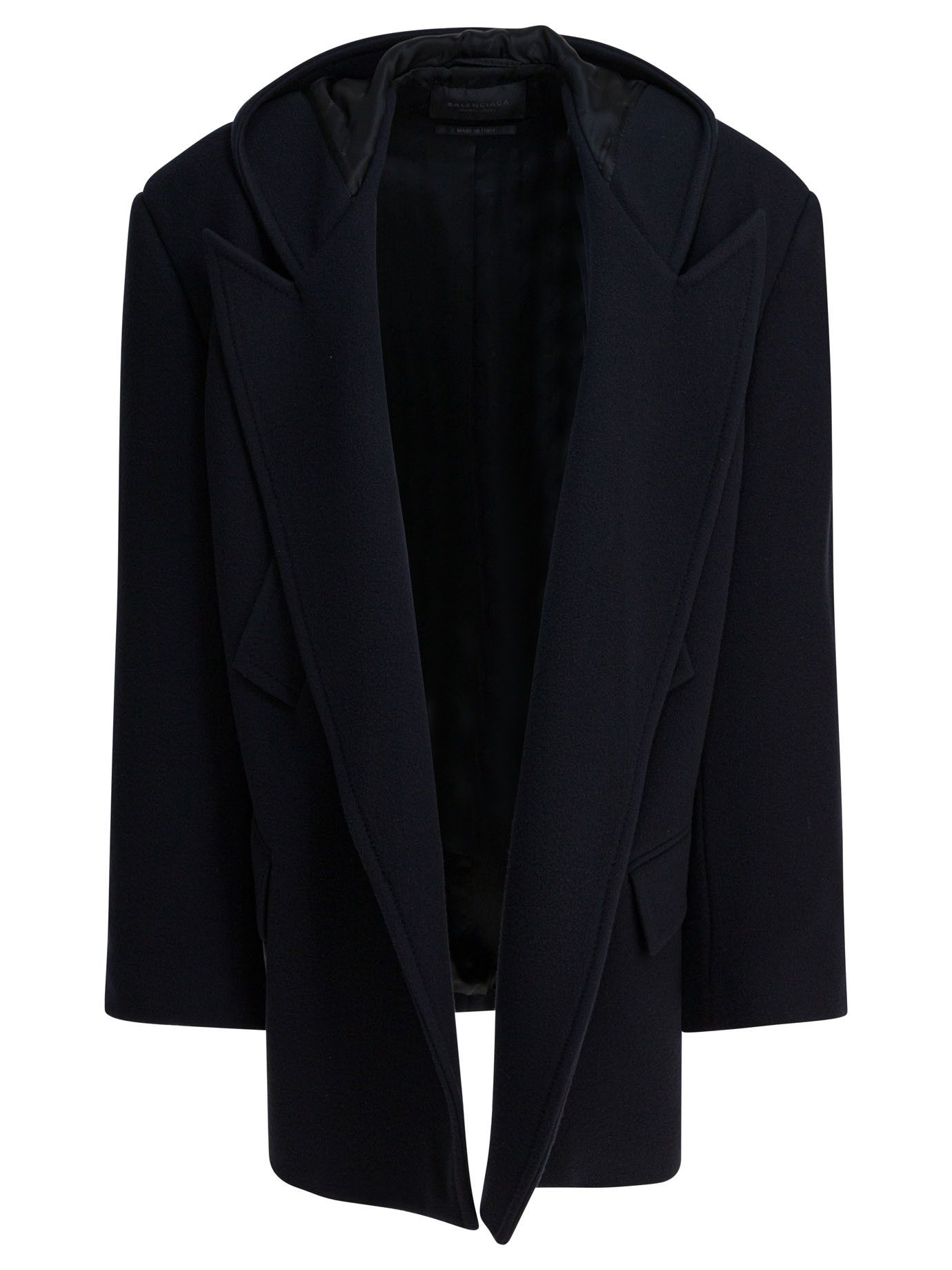 Balenciaga Short Coat With Hood Size US M / EU 48-50 / 2 - 1 Thumbnail