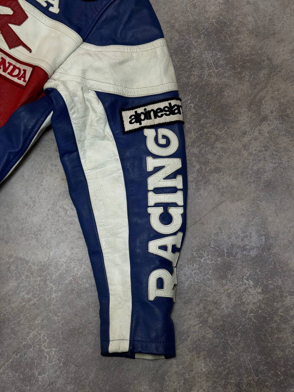 Vintage Vintage 90s OG real leather Honda CBR Racing jacket swag y2k Size US S / EU 44-46 / 1 - 4 Thumbnail
