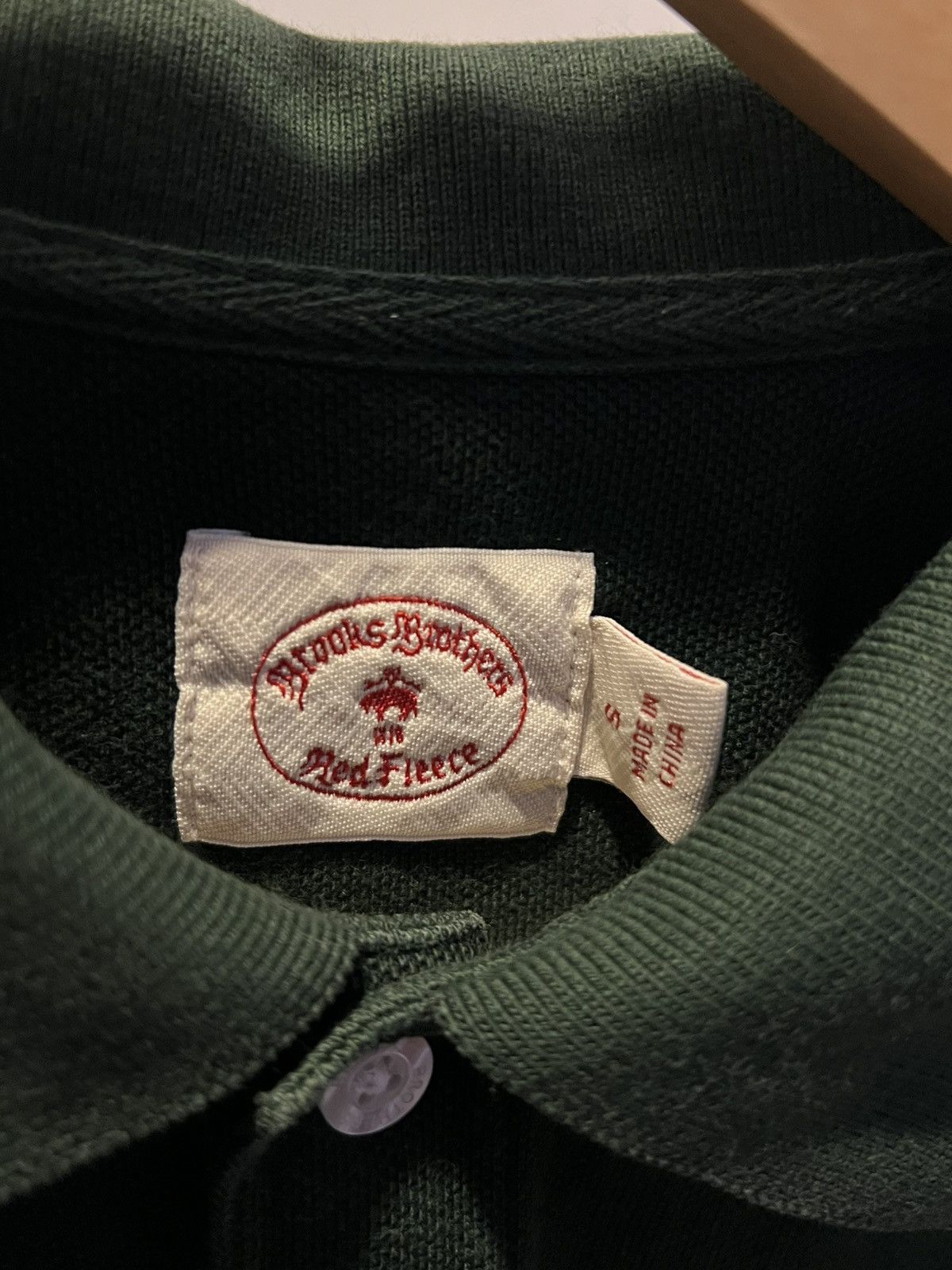 Brooks Brothers Brooks Brothers Dark Green Red Fleece Edition Size US S / EU 44-46 / 1 - 4 Thumbnail