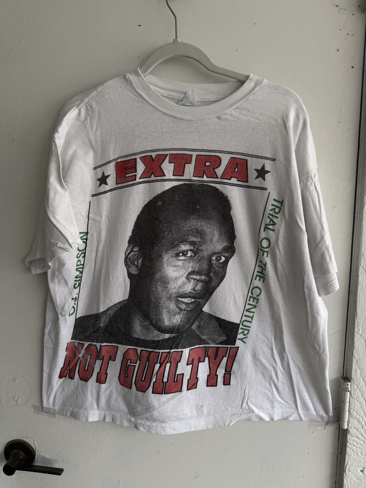 Vintage Rare Vintage OJ Simpson Tee Size US XL / EU 56 / 4 - 1 Thumbnail