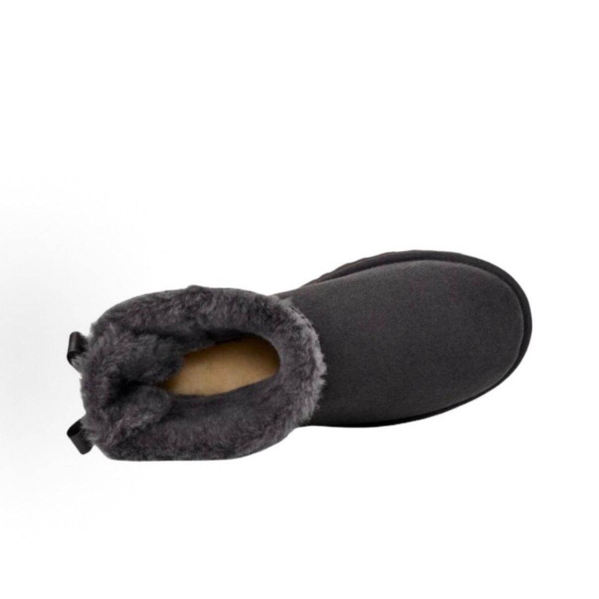 Ugg UGG WOMEN'S 6 MINI BAILEY BOW II OBSIDIAN 1016501-OBS NIB Size US 6 / IT 36 - 4 Thumbnail