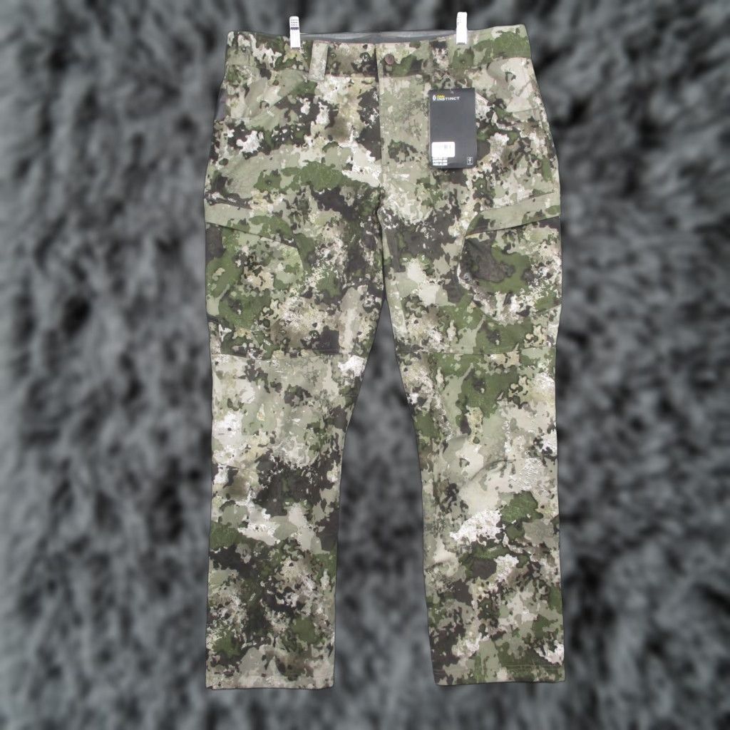 Vintage Cabela's Instinct Grindstone Pant Light Mens 40x32 VSX Camo Cargo Workwear Pants Regular Green Camouflage Size US 40 / EU 56 - 1 Thumbnail