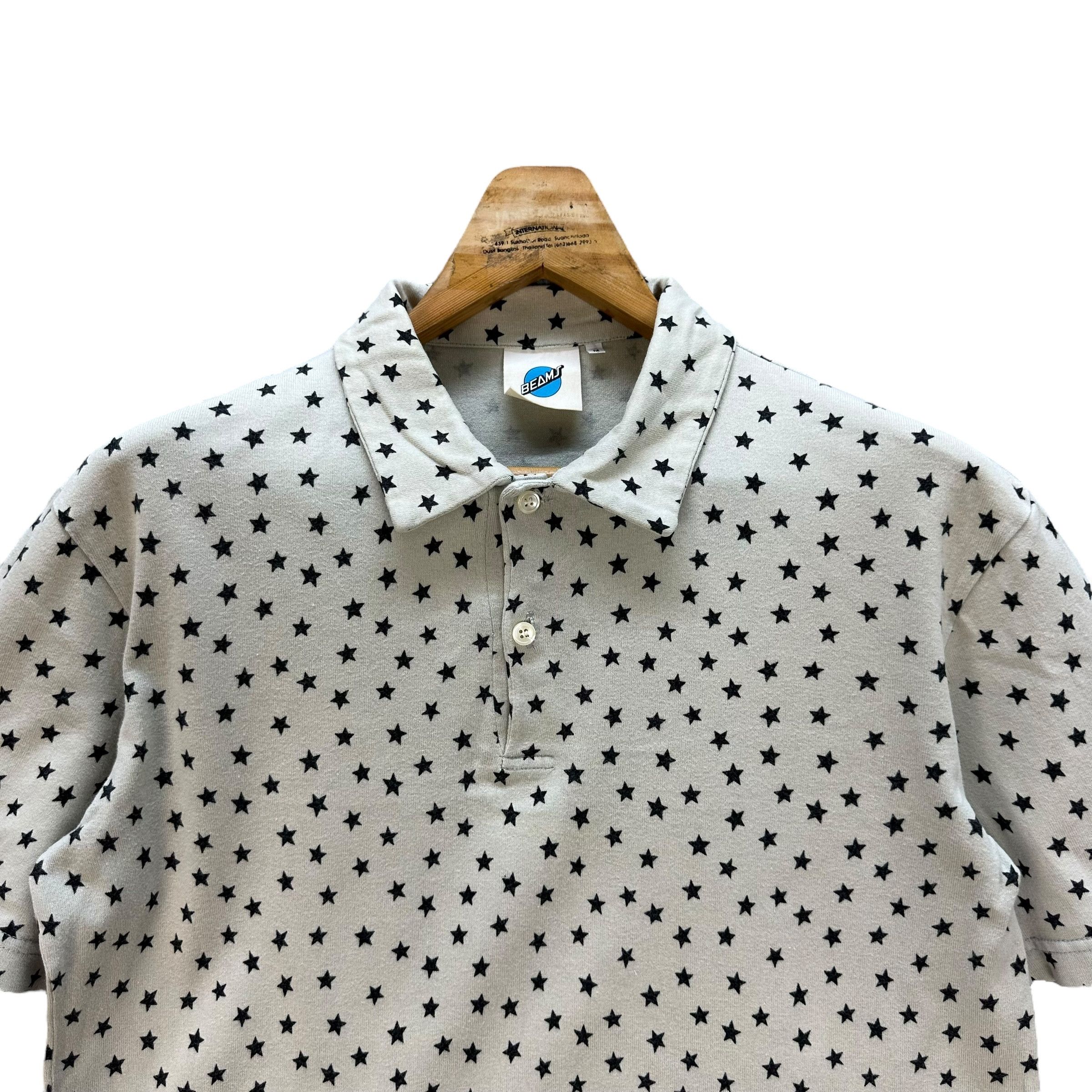 Beams Plus BEAMS STAR ALLOVER POLOS #9054-53 Size US M / EU 48-50 / 2 - 2 Thumbnail