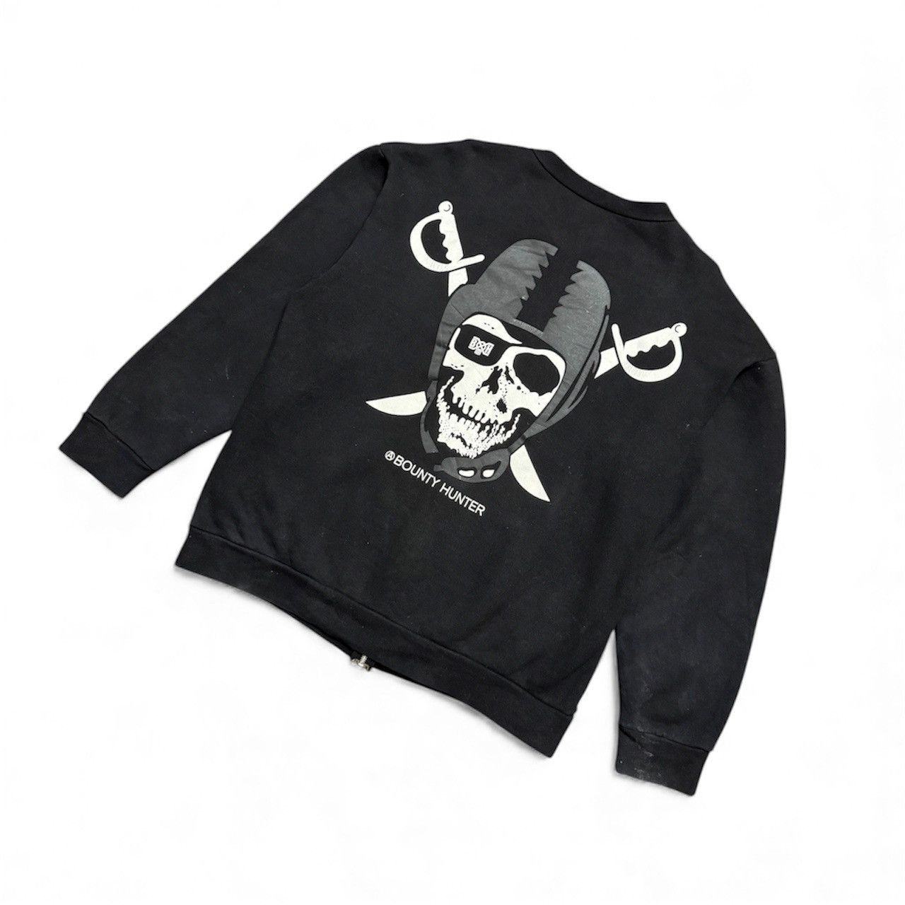 Bounty Hunter Streetwear Bounty Hunter Black zip-up Sweatshirt Size US XL / EU 56 / 4 - 5 Thumbnail