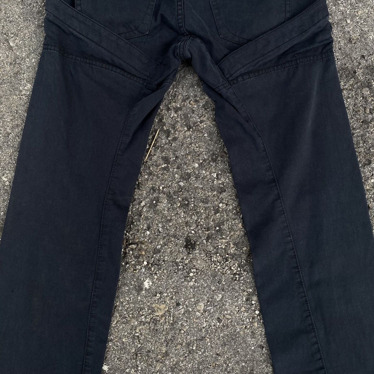 Balenciaga × Final Home × Vintage Final Home Survival Bondage Black Pants Size US 31 - 8 Thumbnail