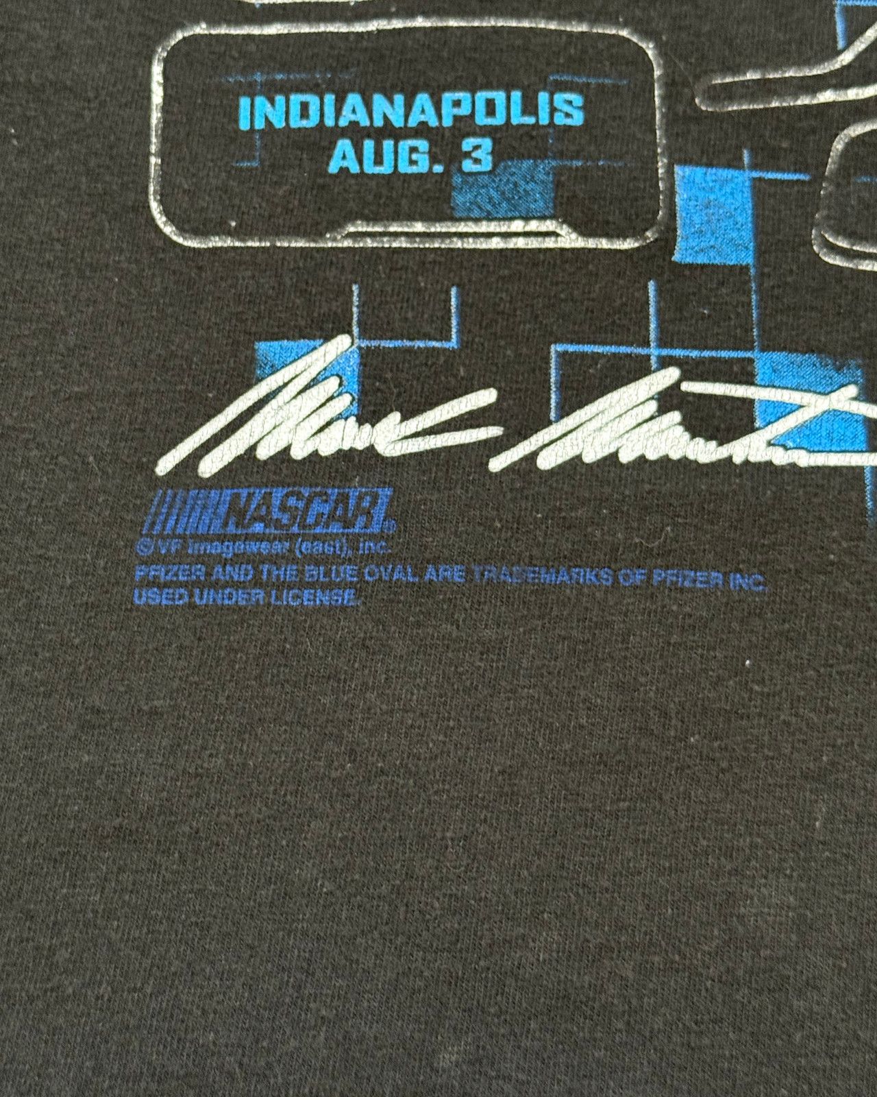 NASCAR Vintage 2003 Mark Martin NASCAR Winston Cup T-Shirt - XXL Size US XXL / EU 58 / 5 - 5 Thumbnail