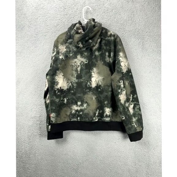 Levi's VINTAGE? Levis Full Zip Jacket Mens L Green Camouflage Soft Shell Hoodie Pockets Logo Size US L / EU 52-54 / 3 - 2 Thumbnail