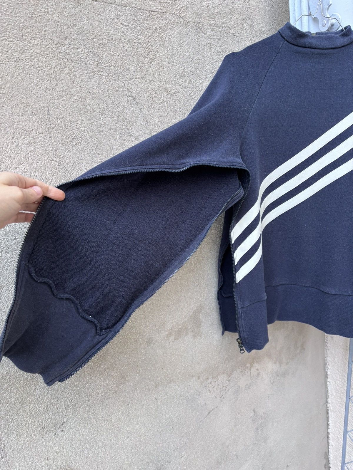 Adidas × Y-3 2000s Adidas x Yohji Yamamoto Y-3 Multi Zip Bomber Jacket Size US S / EU 44-46 / 1 - 3 Thumbnail