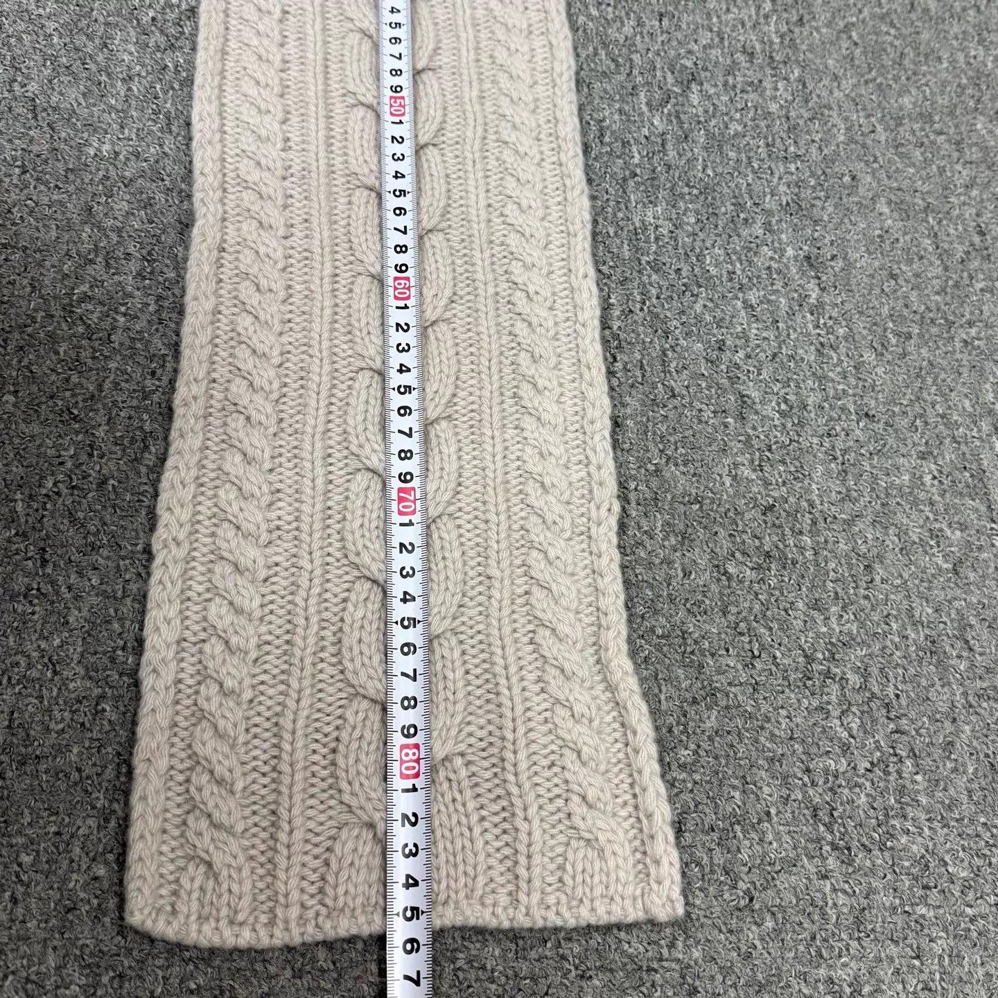 Louis Vuitton LV Milk Tea Fall Winter Knit Scarf NWT Size ONE SIZE - 7 Thumbnail