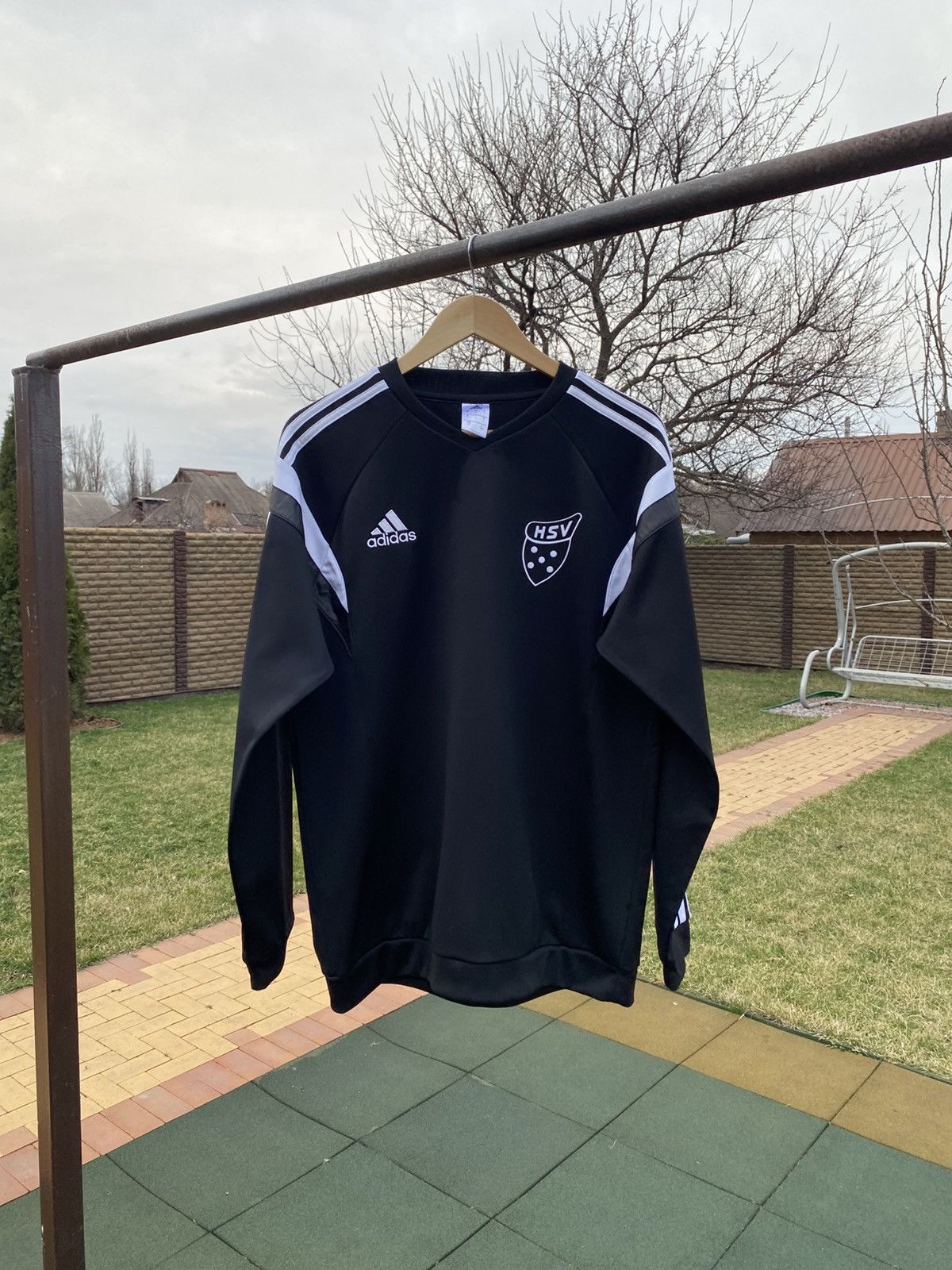 Adidas Adidas black training sweatshirt HSV Maurer Sport, new Size US L / EU 52-54 / 3 - 1 Thumbnail
