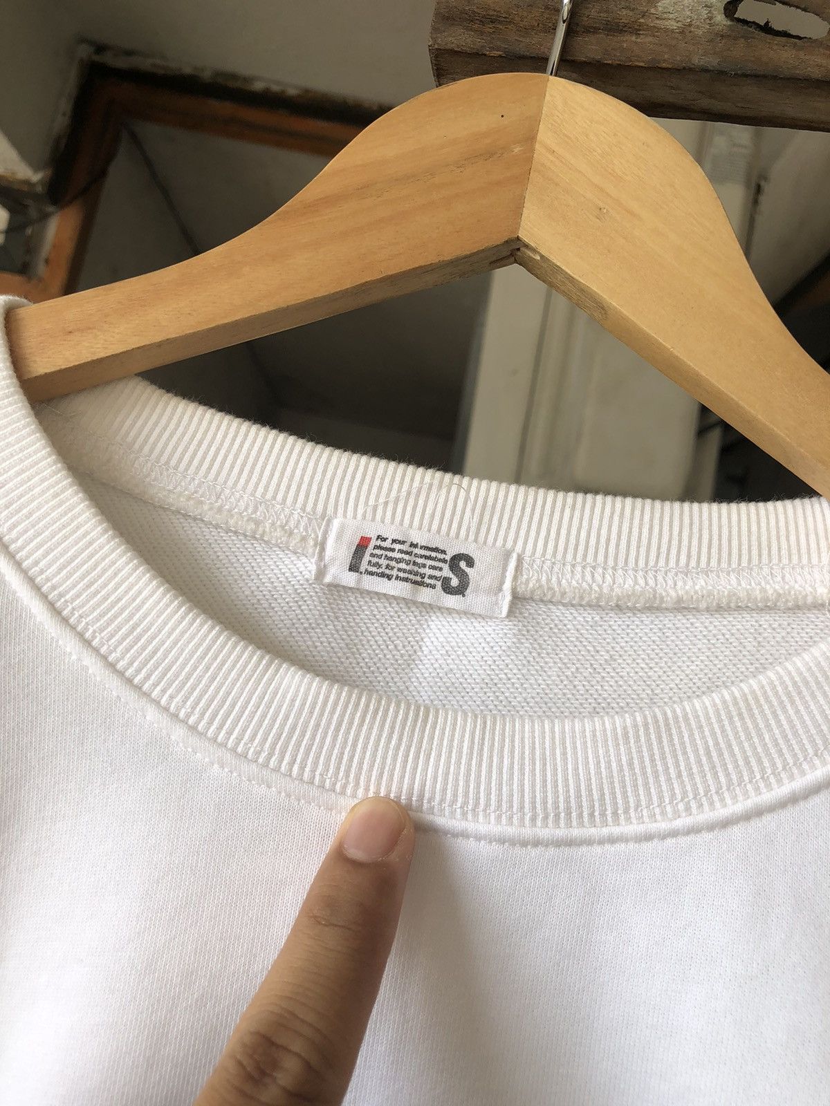 Issey Miyake Vintage Issey Miyake Econic I.S Logo Crewneck Sweater Size US M / EU 48-50 / 2 - 6 Thumbnail